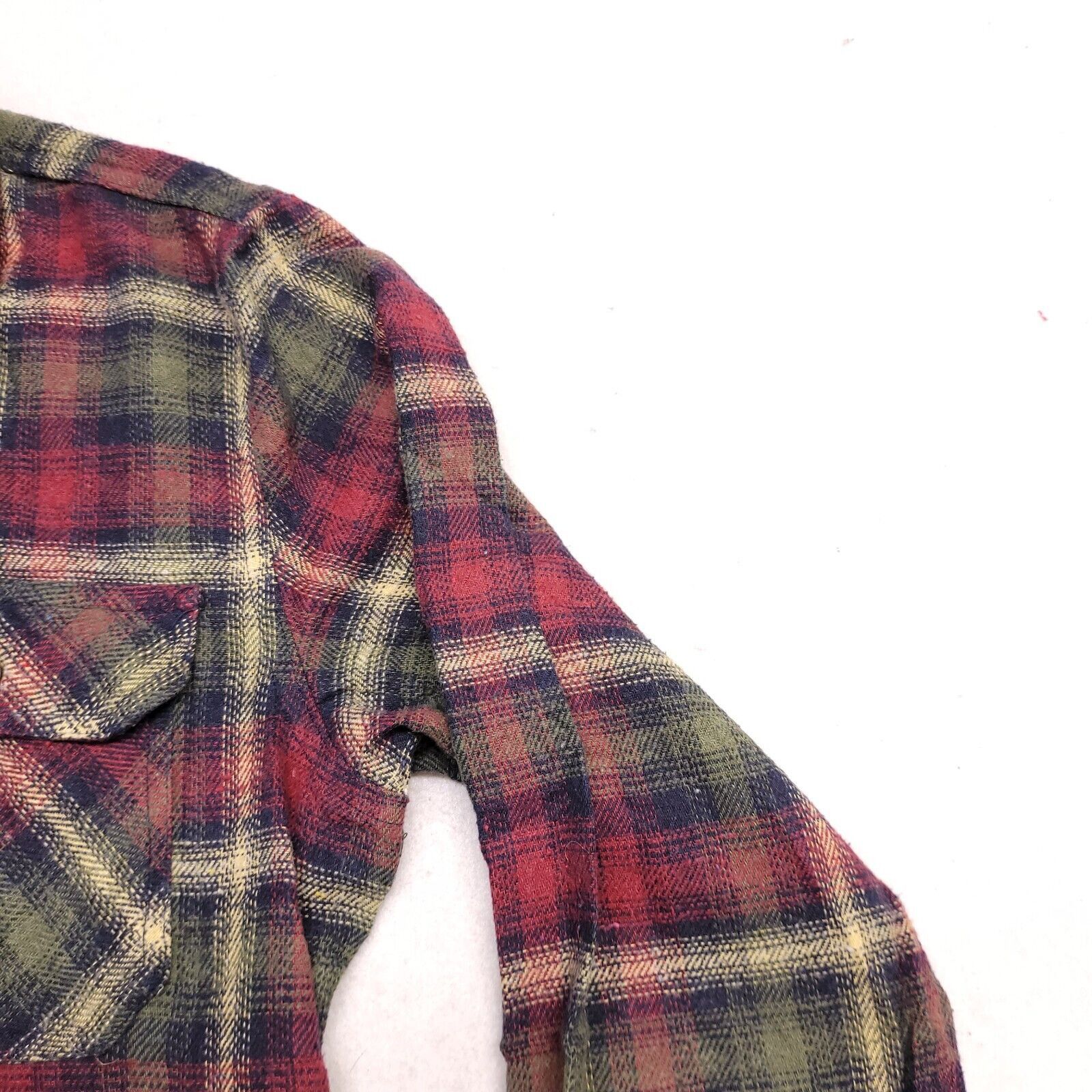 Montage Montage Tartan Flannel Button Shirt Mens Size Small S Red Size US S / EU 44-46 / 1 - 5 Thumbnail