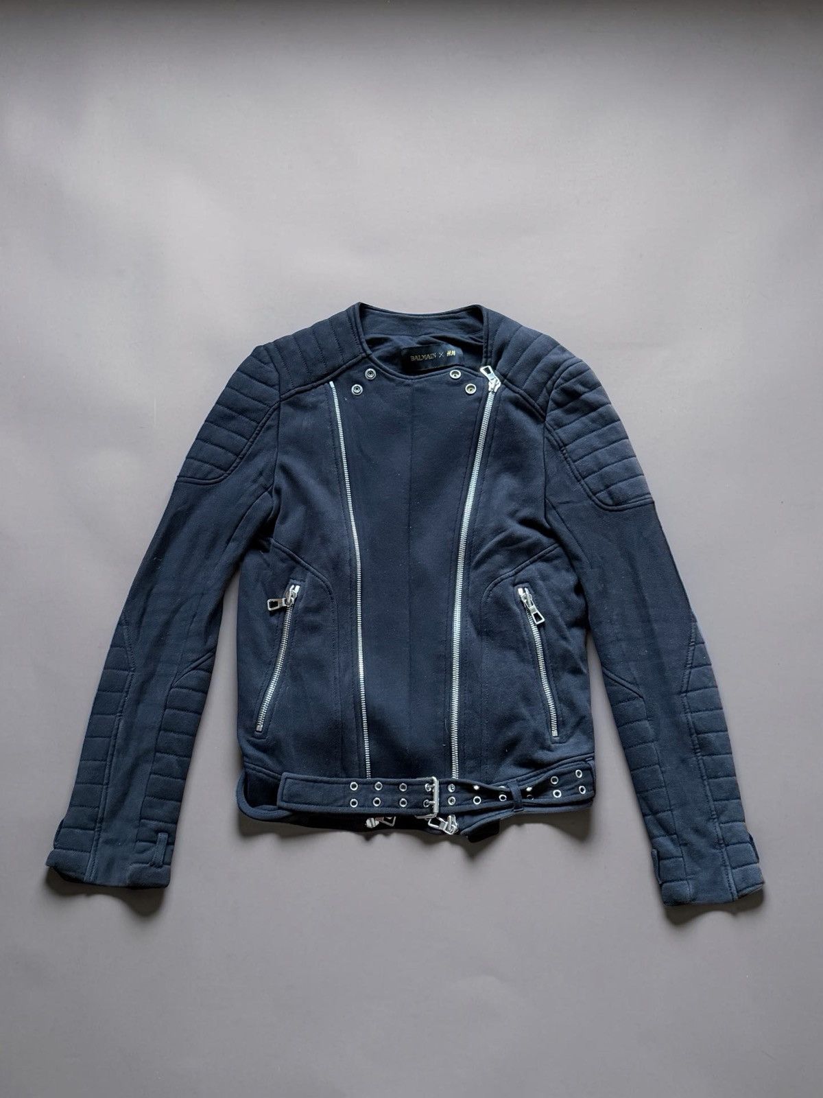 Balmain SS11 BALMAIN HOMME (Decarin) A2 MILITARY BIKER JACKET