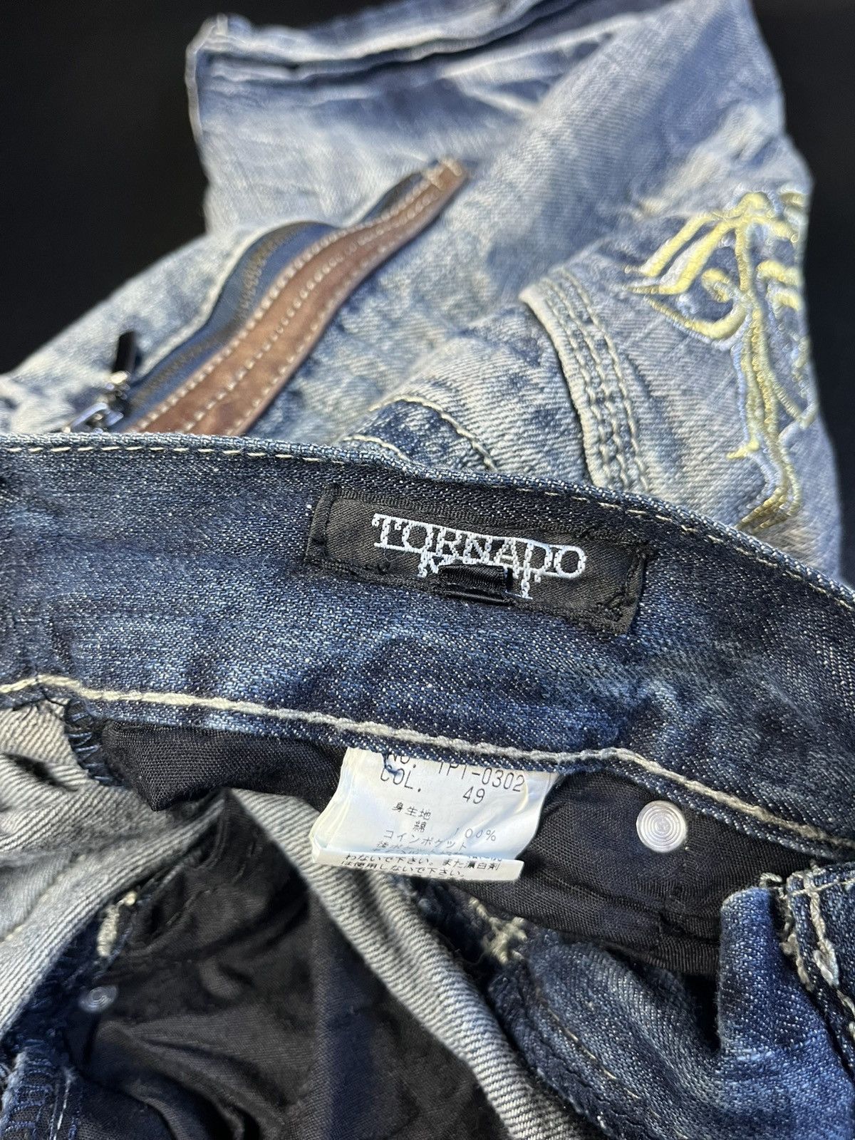 Japanese Brand × Le Grande Bleu (L.G.B.) × Tornado Mart TRIBAL TORNADO MART PUNK Size US 30 / EU 46 - 13 Thumbnail