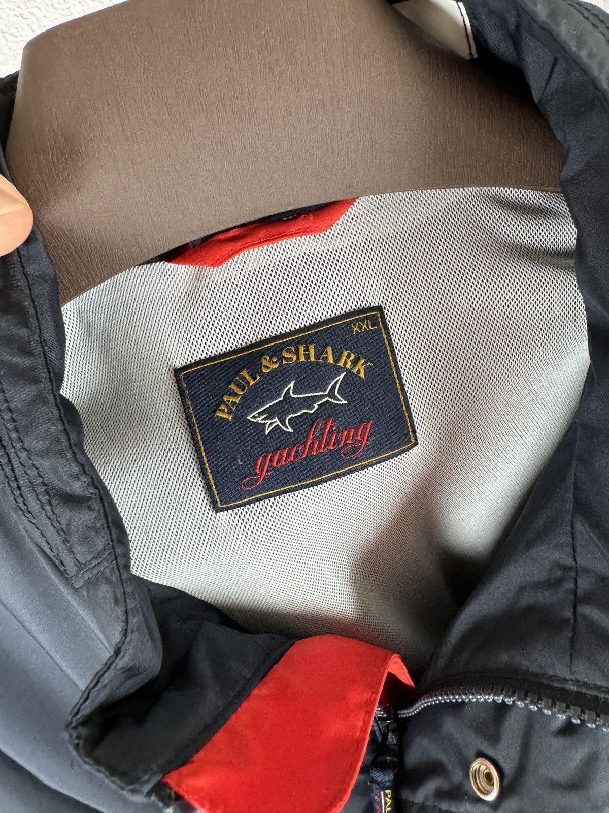 Paul & Shark Paul & Shark navy blue nylon jacket Size US XXL / EU 58 / 5 - 11 Thumbnail