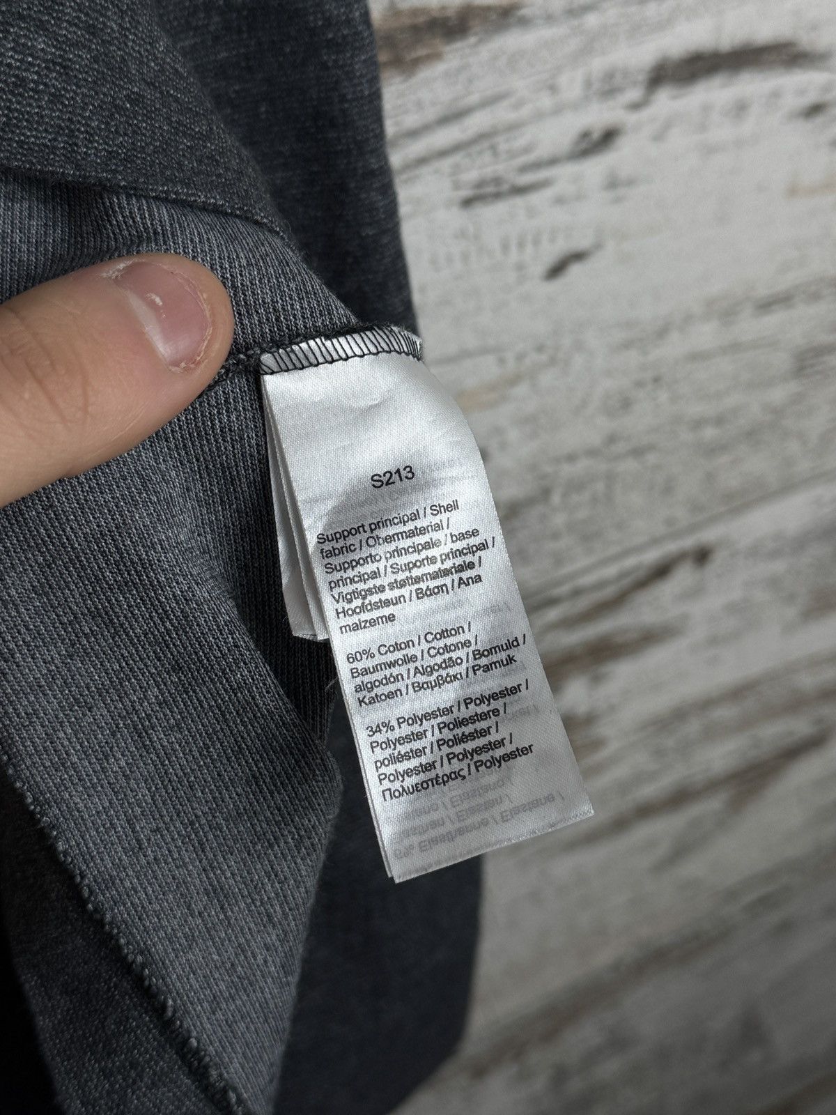 Lacoste Mens Lecoste polos luxury grey t-shirt tee size L Size US L / EU 52-54 / 3 - 8 Thumbnail