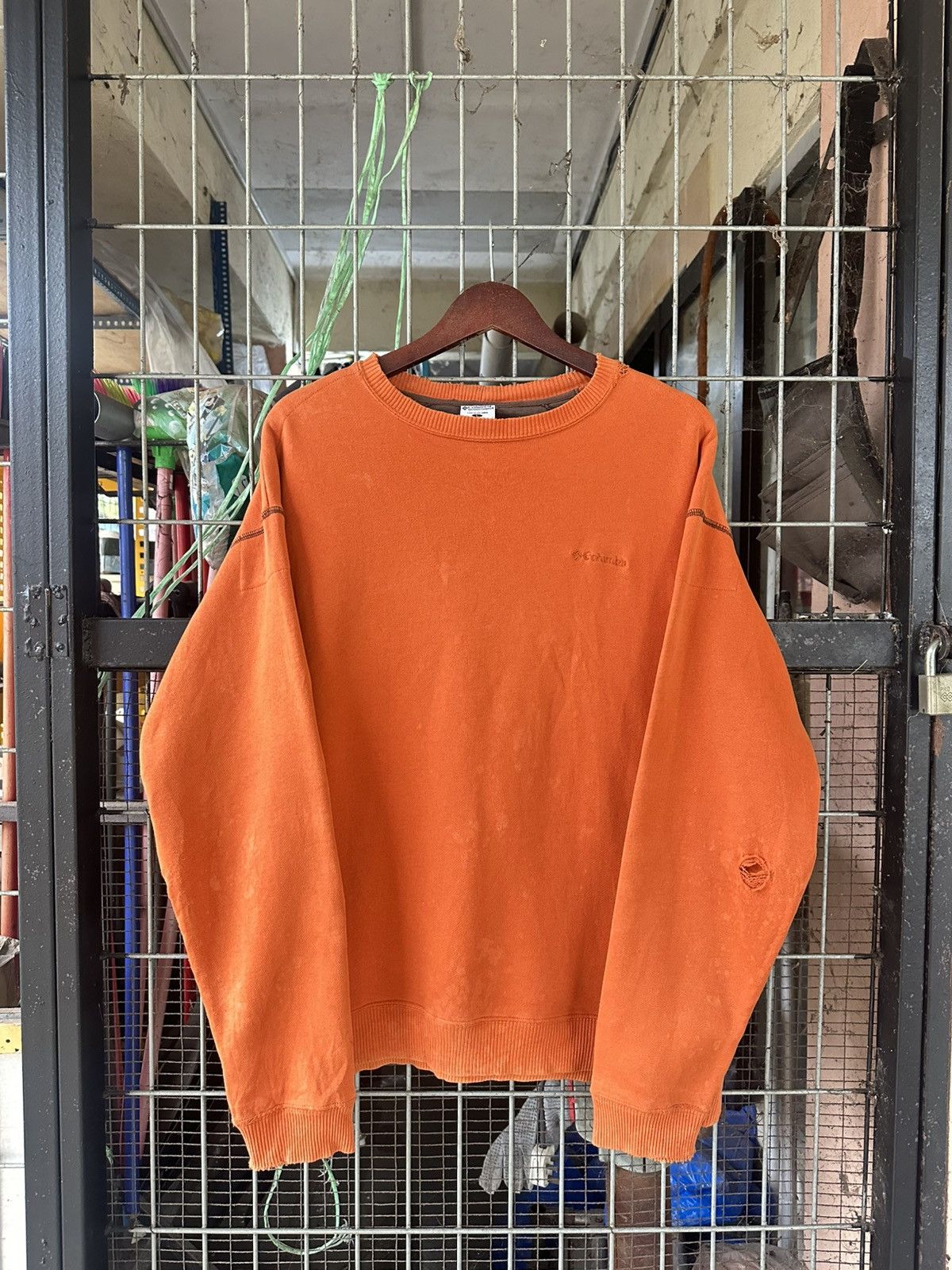 Vintage Sun Faded Thrashed Distressed ERD Grunge Crewneck Size US L / EU 52-54 / 3 - 1 Thumbnail