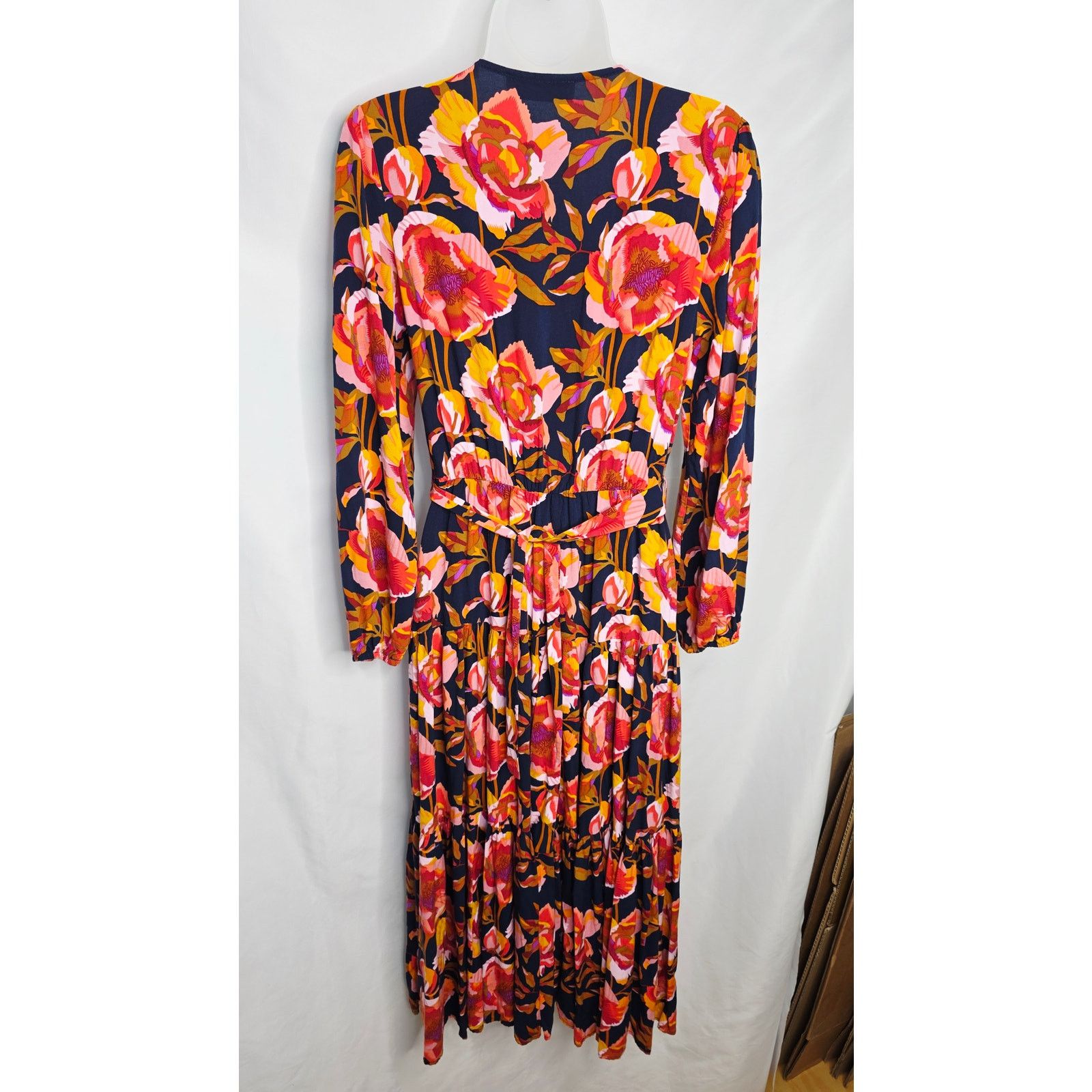 Other Petal & Pup Floral Midi Dress Womens Medium Belted boho Size M / US 6-8 / IT 42-44 - 2 Thumbnail