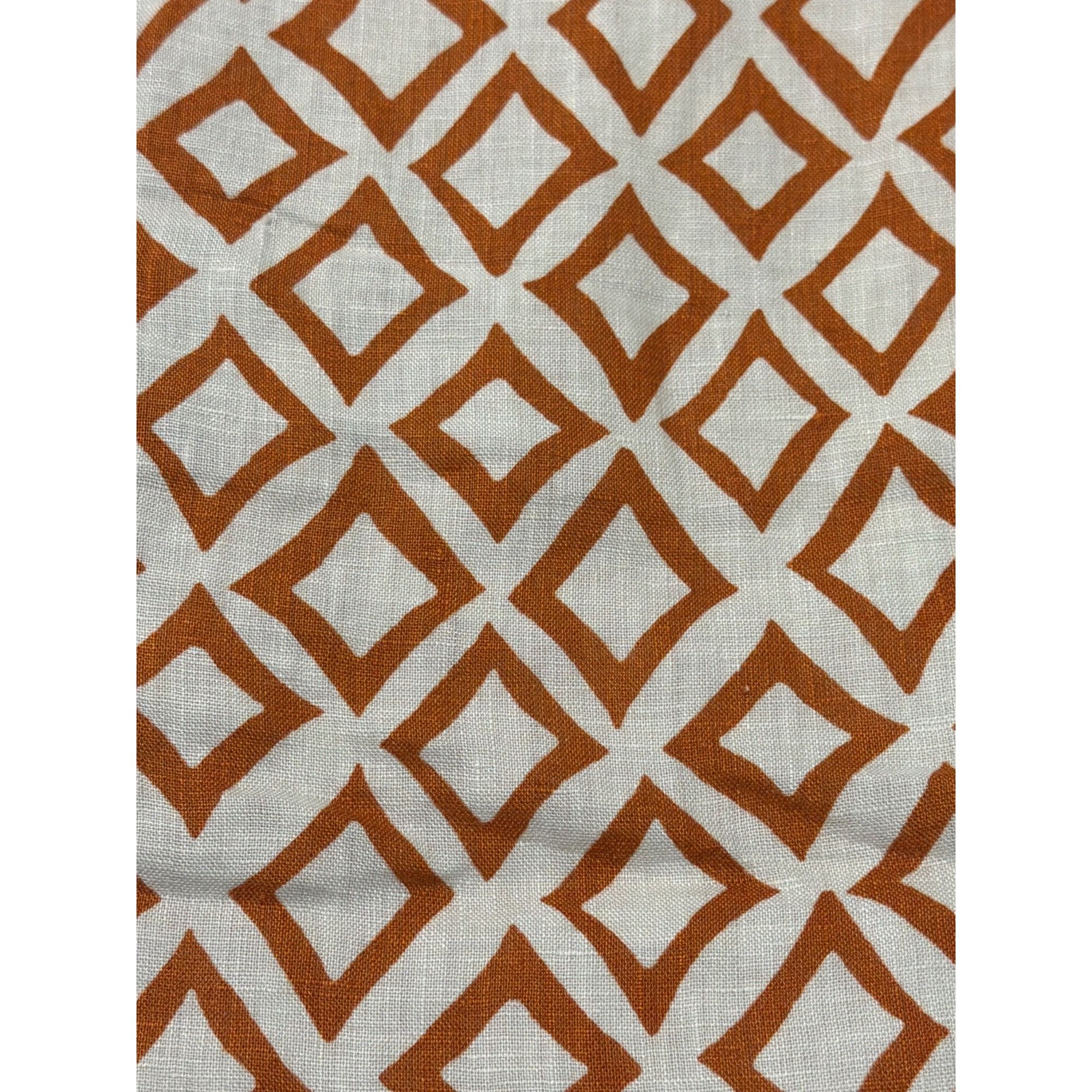 Lands' End Lands End Sleeveless Shift Dress Linen Geometric Diamond Bea Size XL / US 12-14 / IT 48-50 - 2 Thumbnail