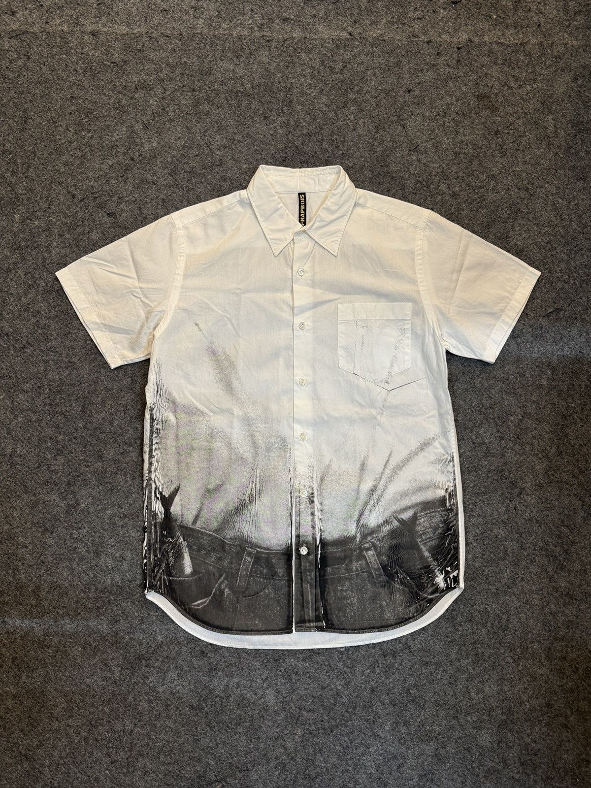 Frapbois Issey Miyake Frapbois Japan Shirt Button Ups Size US L / EU 52-54 / 3 - 1 Thumbnail