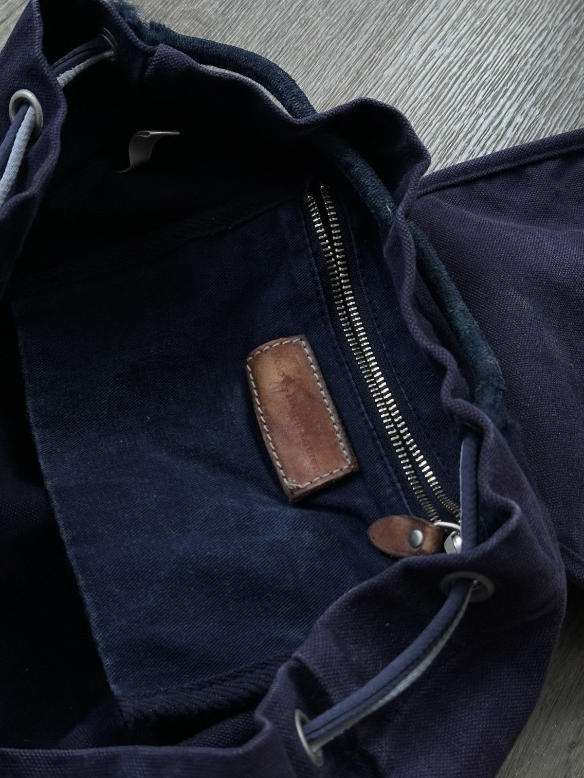 Polo Ralph Lauren 🫧POLO RALPH LAUREN 90s VINTAGE CANVAS BACKPACK VERY RARE Size ONE SIZE - 18 Thumbnail