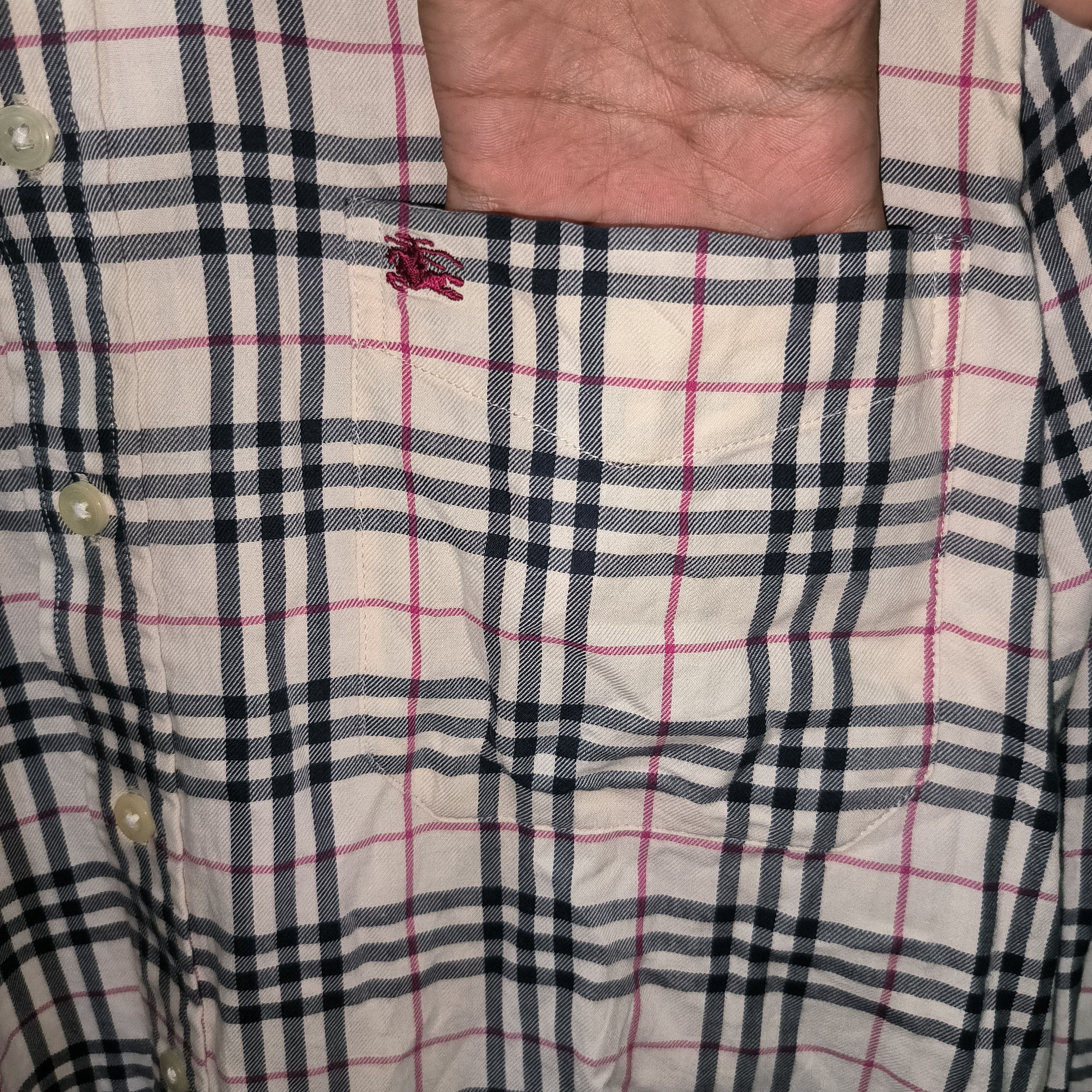 Burberry Burberry Nova Check Shirt Size S / US 4 / IT 40 - 2 Thumbnail
