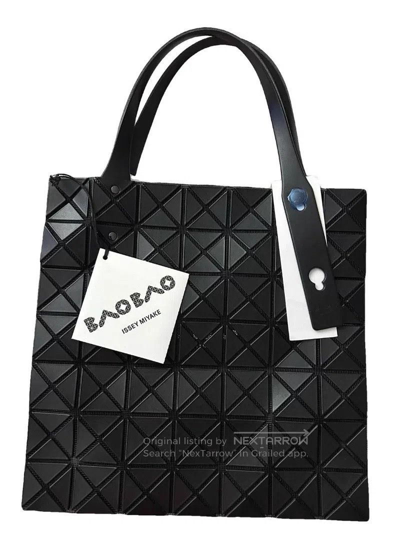 Issey Miyake Issey Miyake 7-grid Matte Black Bag Size ONE SIZE - 5 Thumbnail