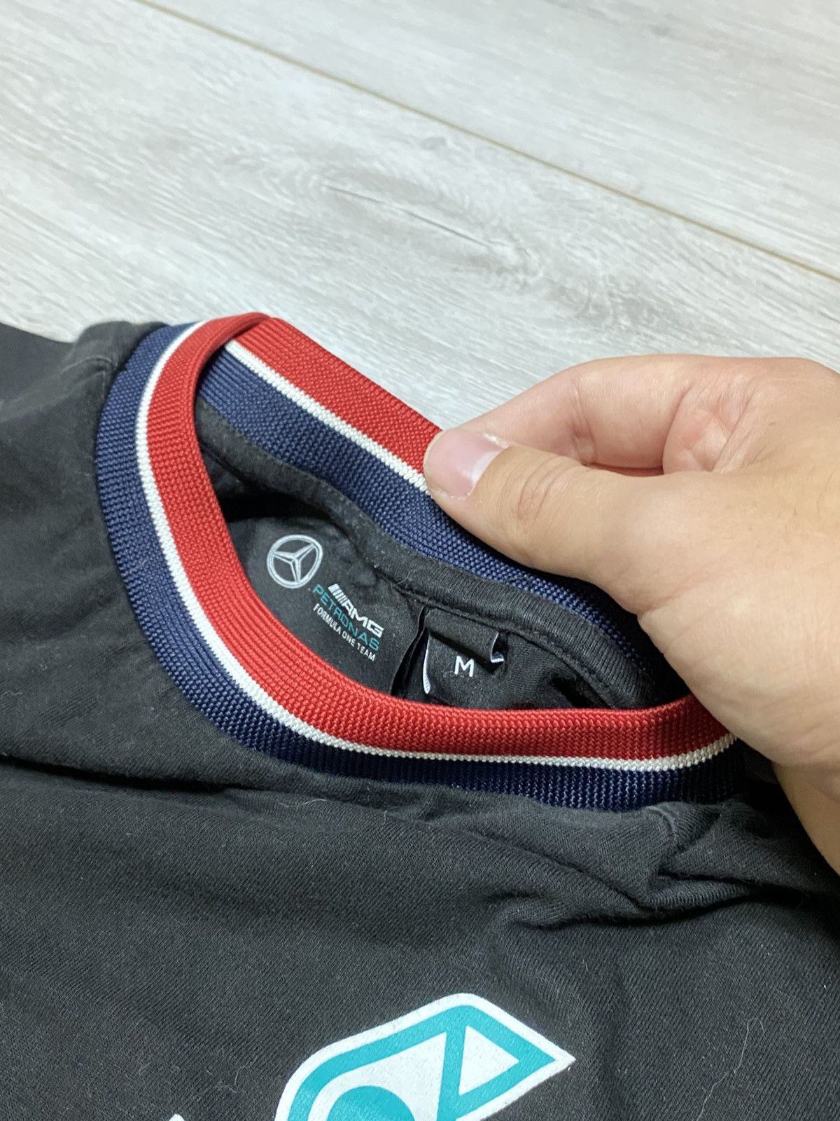 Mercedes-Benz Mercedes AMG Petronas Hilfiger Pirelli t-shirt big logo Size US M / EU 48-50 / 2 - 4 Thumbnail
