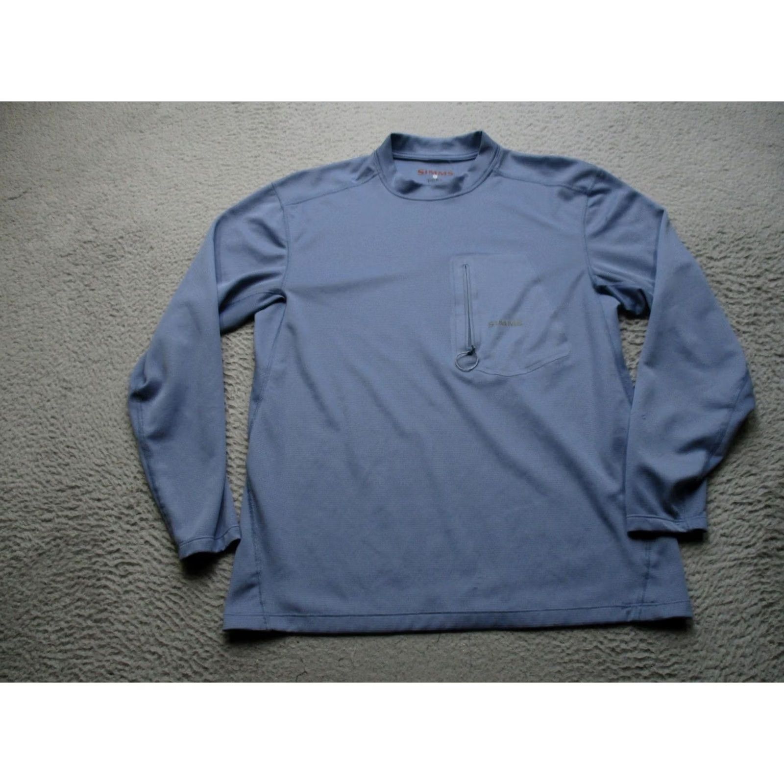 Vintage Simms COR3 Shirt Mens M Blue Long Sleeve Fishing Performance Lightweight Top Size US M / EU 48-50 / 2 - 2 Thumbnail
