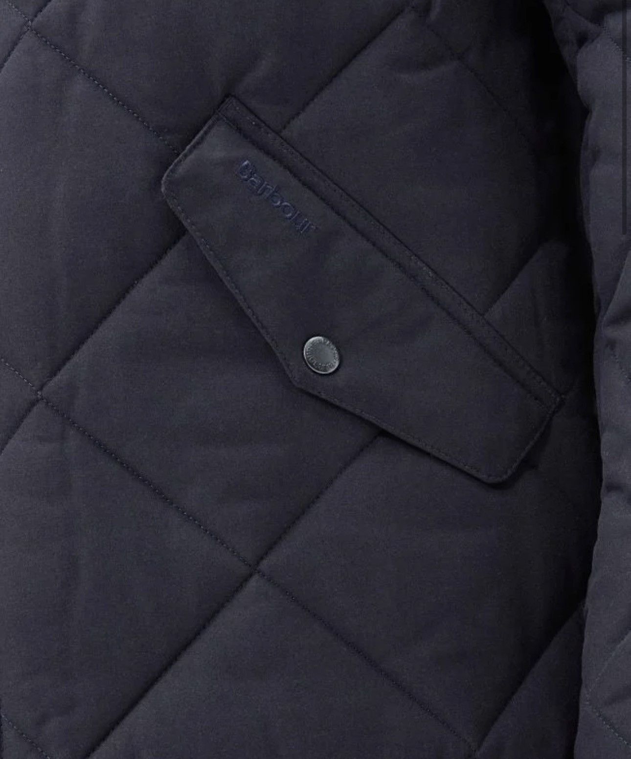 Barbour Barbour men’s Winter Chelsea Quilted Jacket size L navy Size US L / EU 52-54 / 3 - 6 Thumbnail