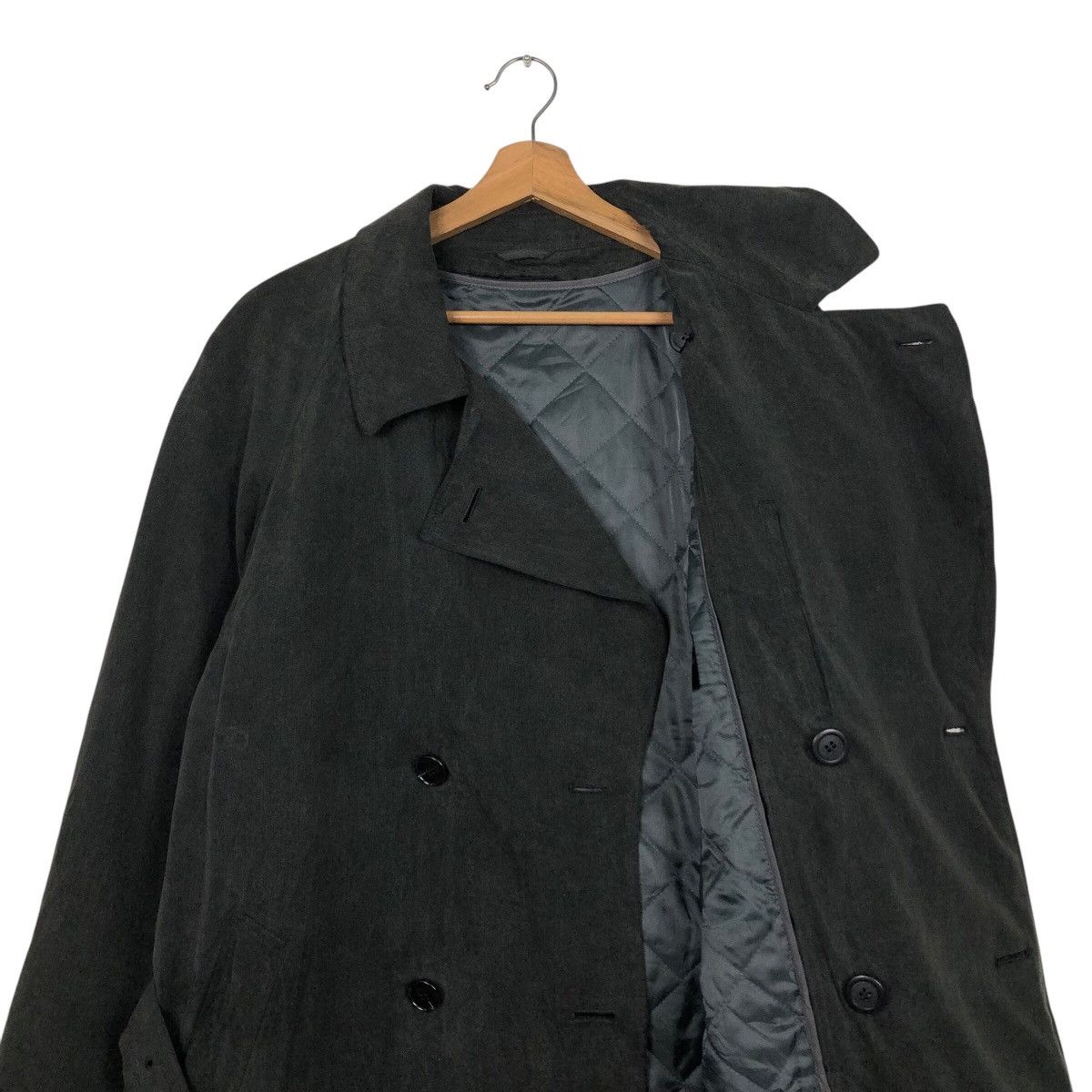 Japanese Brand 📌Vintage Long Jacket Rich Black Christian Aujard Homme Size US M / EU 48-50 / 2 - 14 Thumbnail