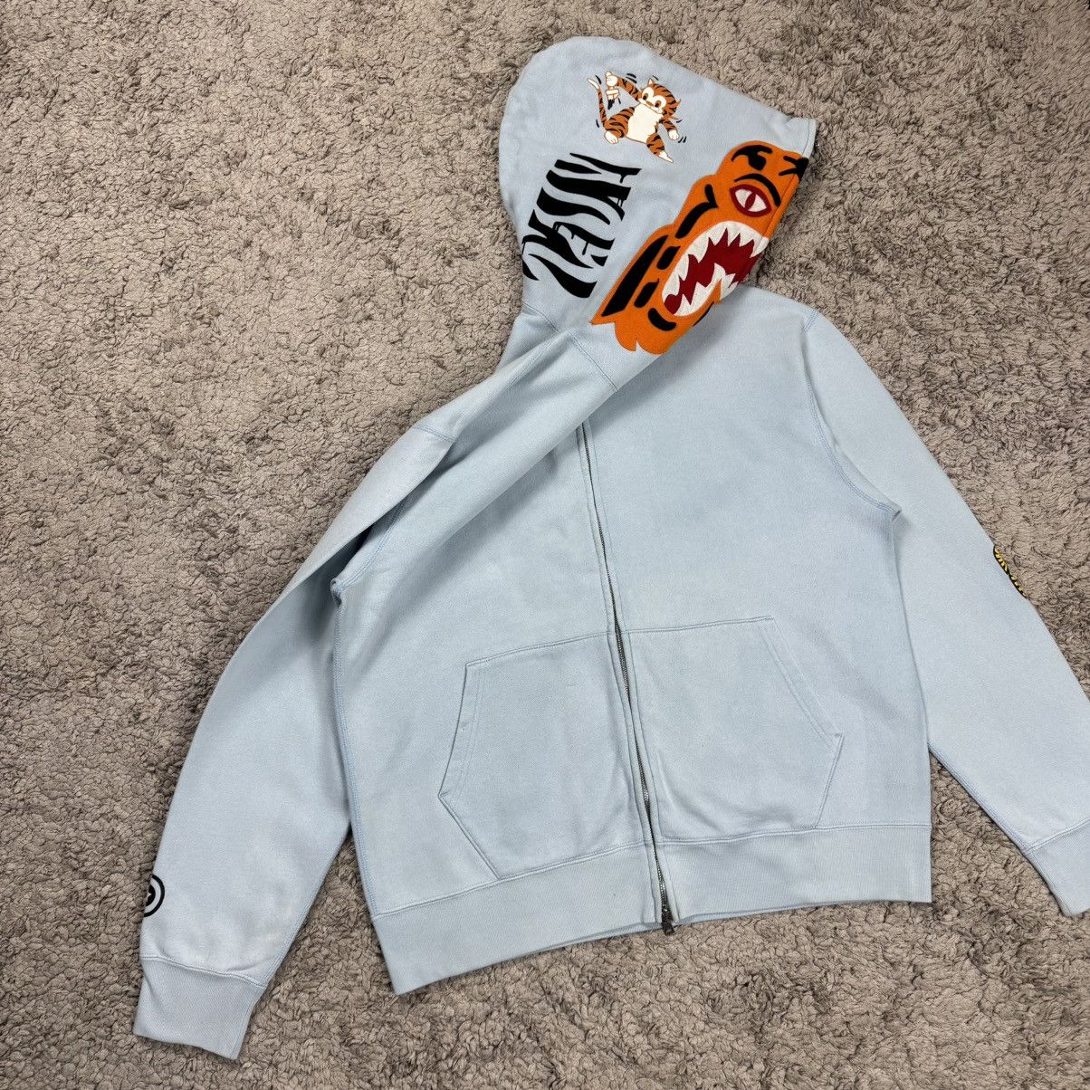 Bape Vintage Bape Tiger Full Zip Hoodie Size US M / EU 48-50 / 2 - 3 Thumbnail