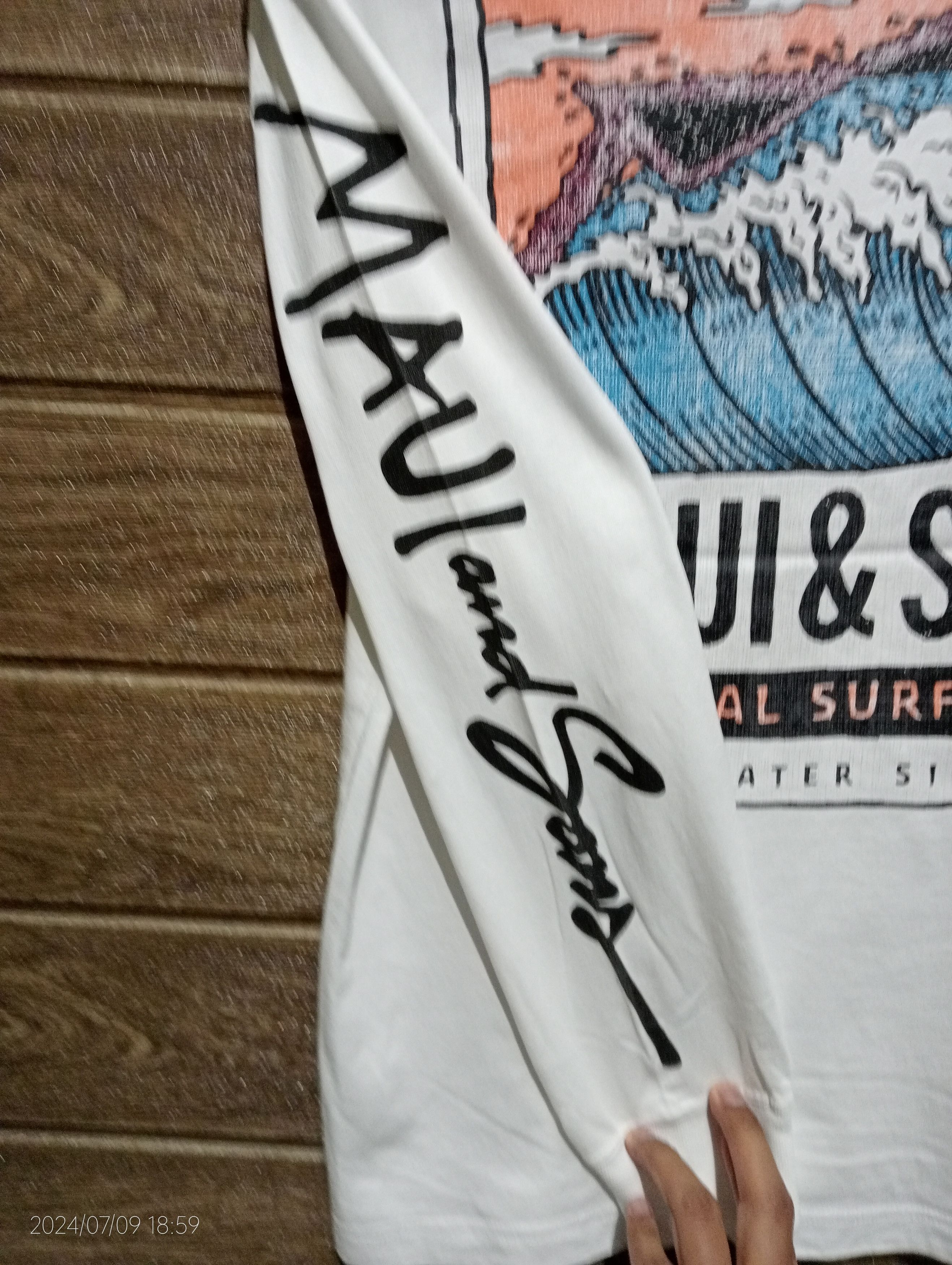 Maui and Sons Maui and Sons Long Sleeve Tshirt Very Rare Size US M / EU 48-50 / 2 - 4 Thumbnail