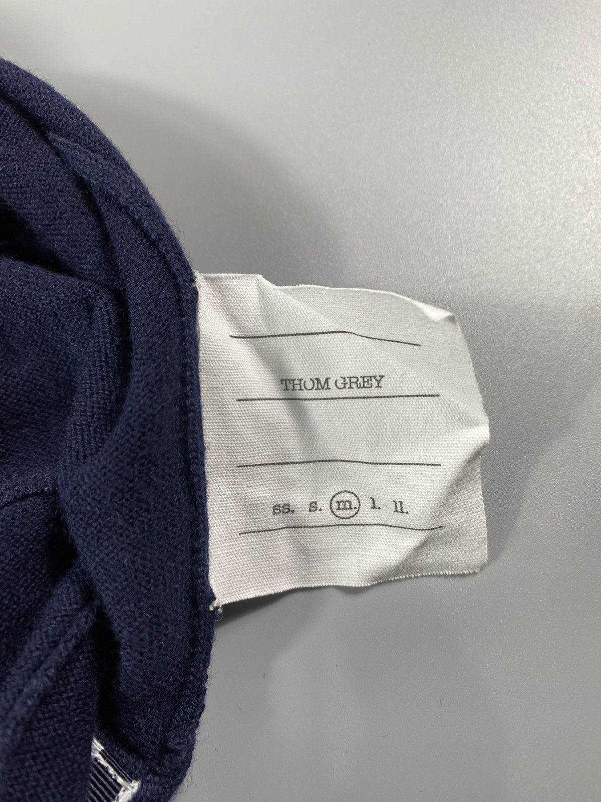 Other Thom Grey- Wool/ Cotton Cardigan Size M / US 6-8 / IT 42-44 - 13 Thumbnail