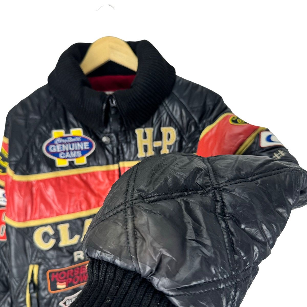 Other 🔥CLAY SMITH RACING CREW MOONEYES PUFFER JACKET Size US L / EU 52-54 / 3 - 5 Thumbnail