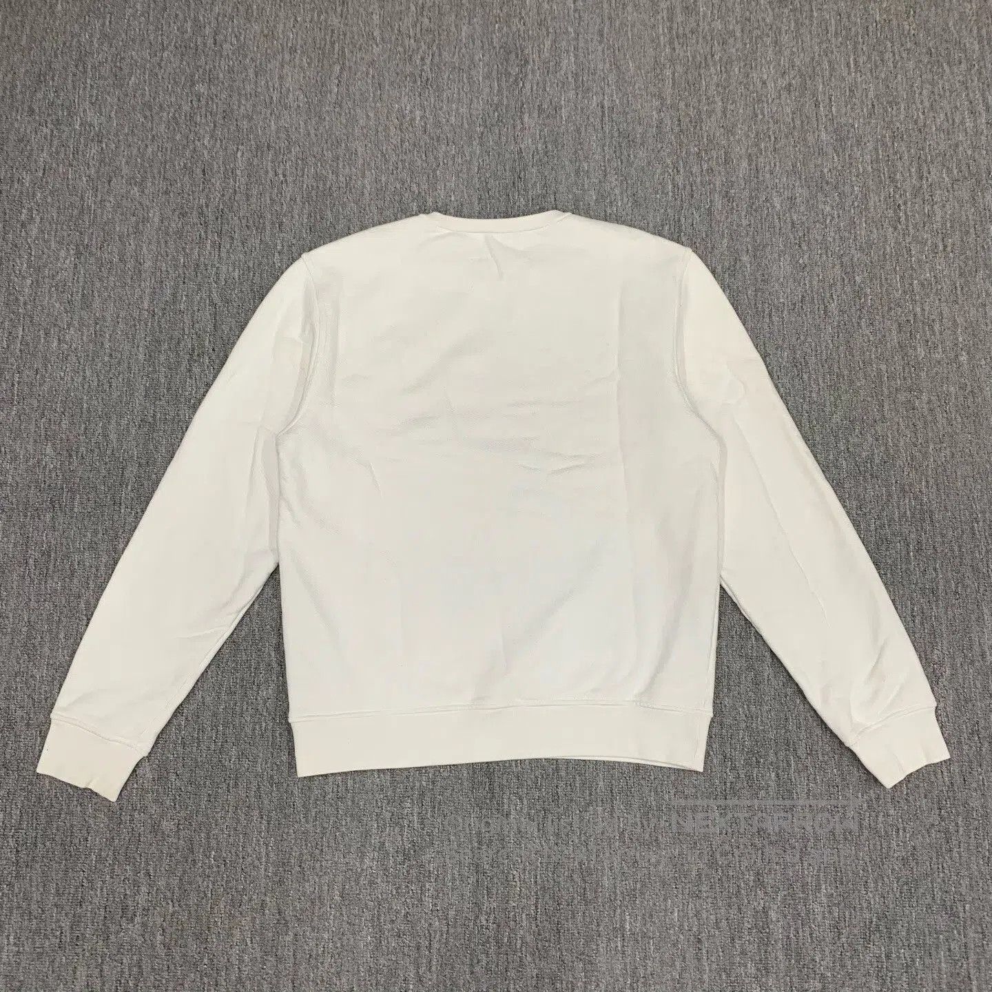 Maison Margiela Maison Margiela White Embroidered Logo Sweatshirt. Size US M / EU 48-50 / 2 - 2 Thumbnail