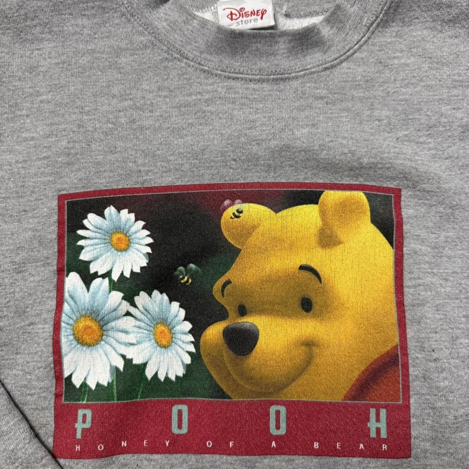 Disney Grey Disney Winnie the Pooh crewneck sweatshirt disney Large Size L / US 10 / IT 46 - 2 Thumbnail