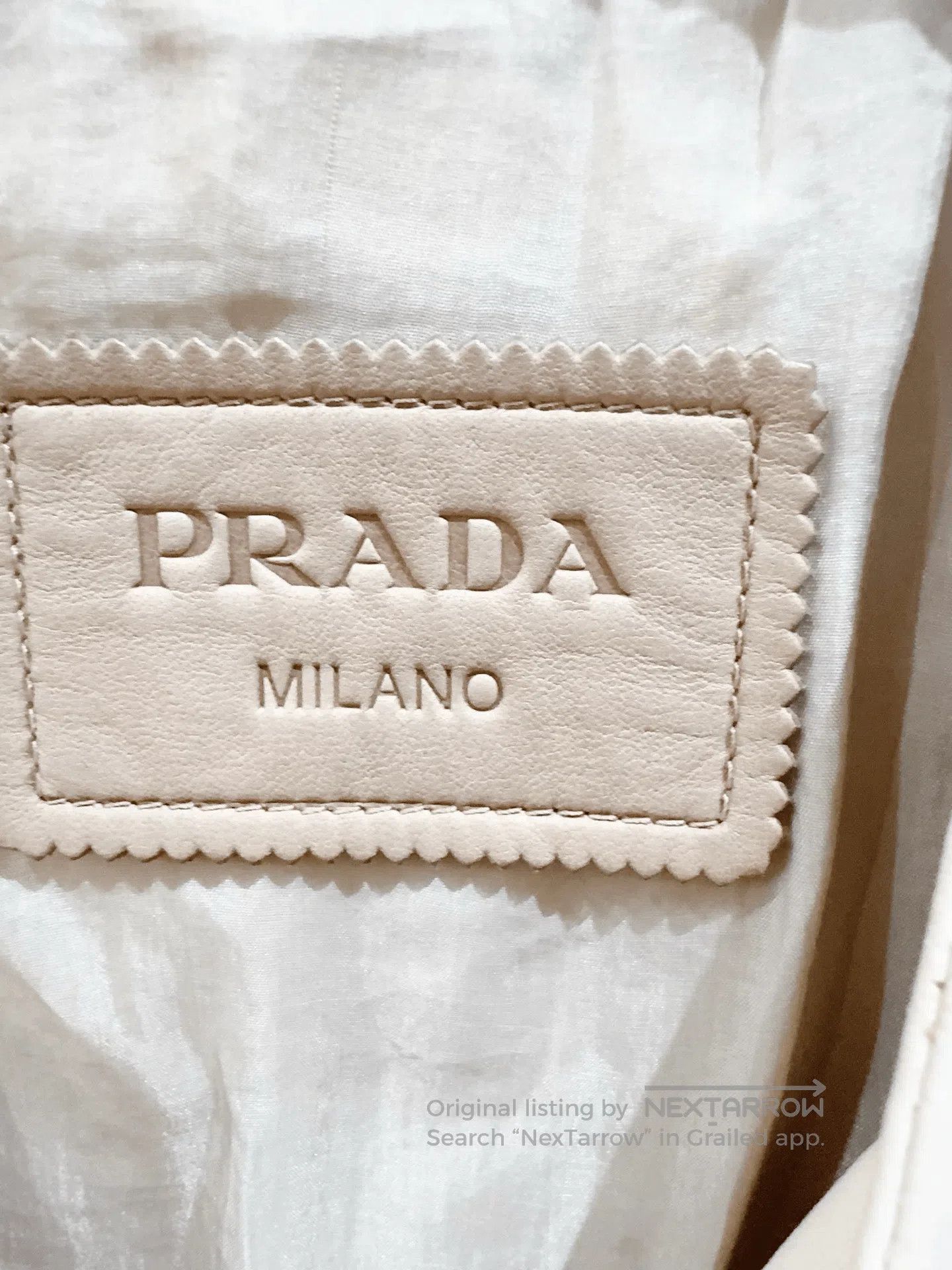 Prada Prada Women's Leather Jacket. Size S / US 4 / IT 40 - 2 Thumbnail