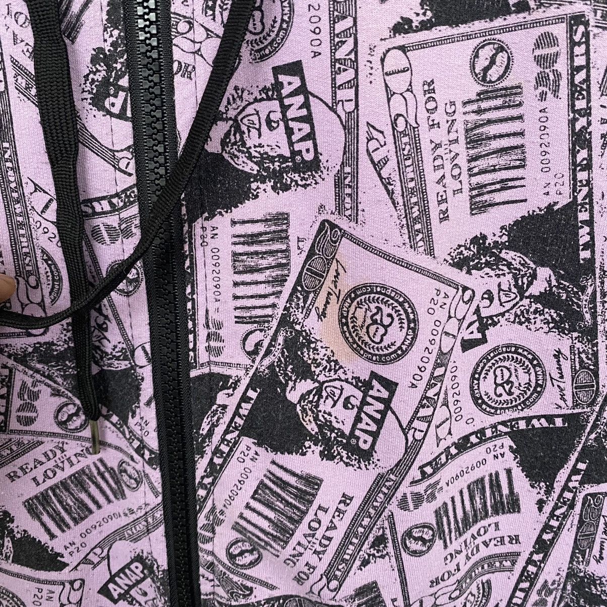 Japanese Brand × Vintage Vintage ANAP Fullprint Dolar 20th Anniversary Hoodie Size US L / EU 52-54 / 3 - 5 Thumbnail