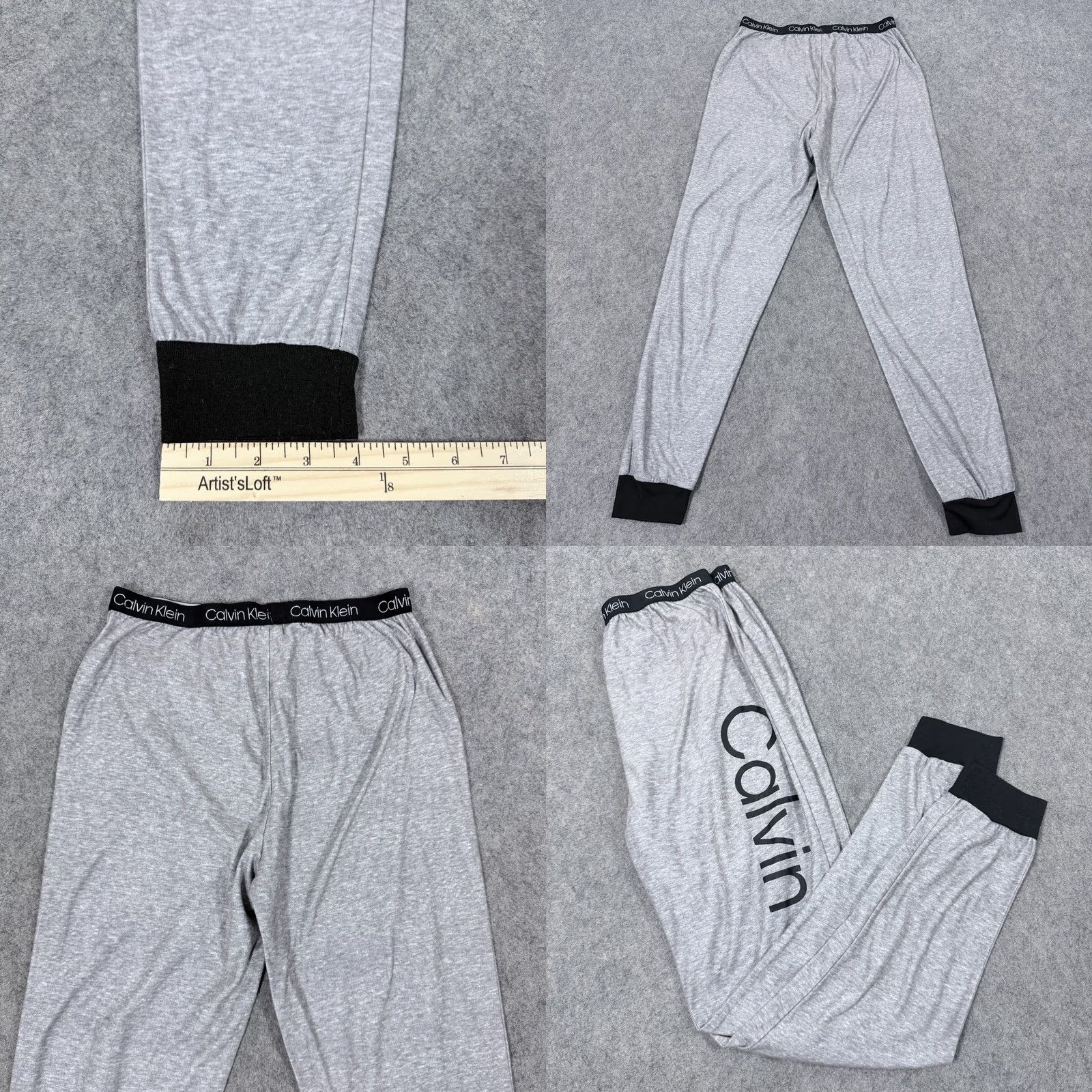 Calvin Klein Calvin Klein Stretch Pajama Pants Men’s Size Large Heather Gray Size US 33 - 10 Thumbnail