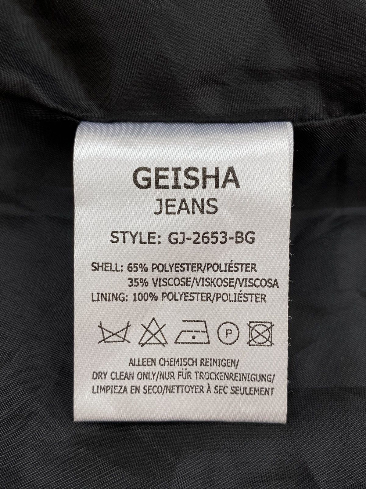 Vintage Y2K Vintage Geisha Jeans Patchwork Double Breast Midi Skirt Size 32" / US 10 / IT 46 - 9 Thumbnail