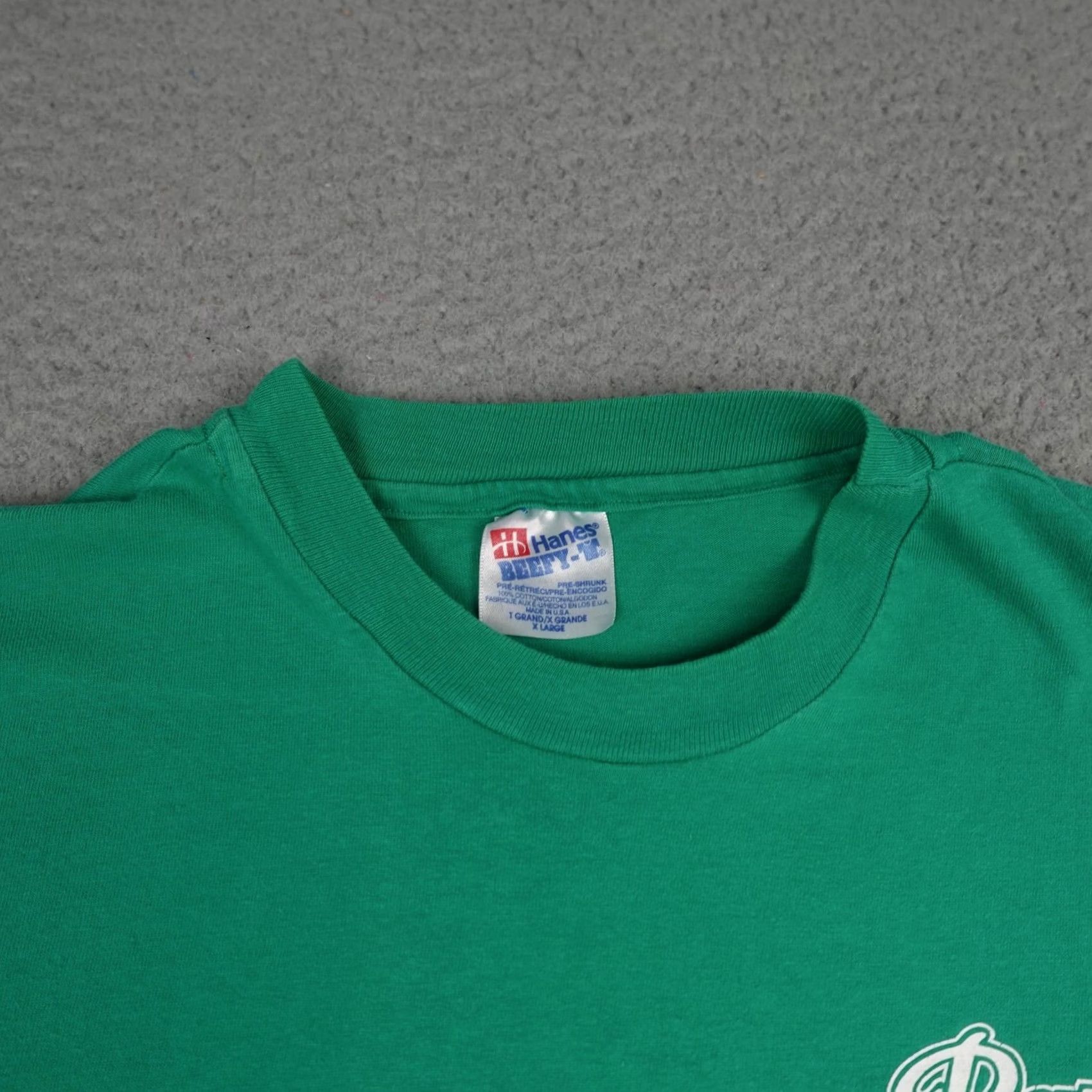 Hanes Vintage Hanes Raps Grill Bar Shirt Mens XL Green Rapscallions Graphic Tee 90s Size US XL / EU 56 / 4 - 5 Thumbnail