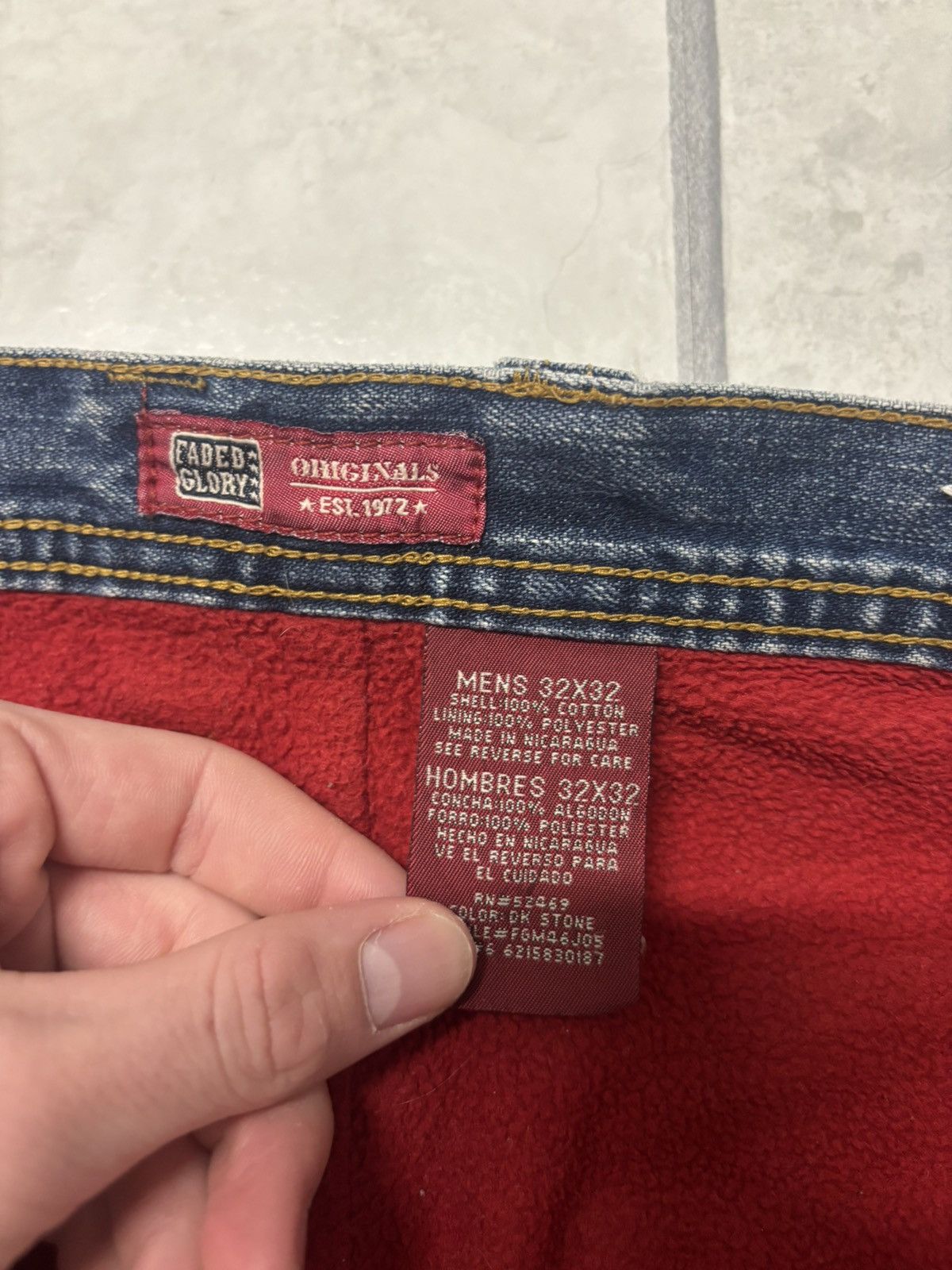 Faded Glory Super baggy y2k faded glory jeans mens 32/32 Size US 32 / EU 48 - 5 Thumbnail