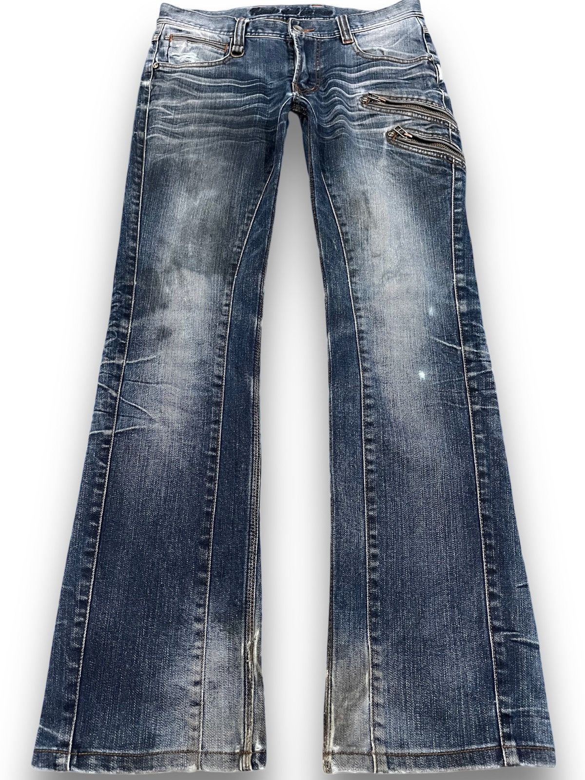 m6779【NICOLE CLUB FOR MEN】FLARE DENIM Flare jeans nicole club - Gem