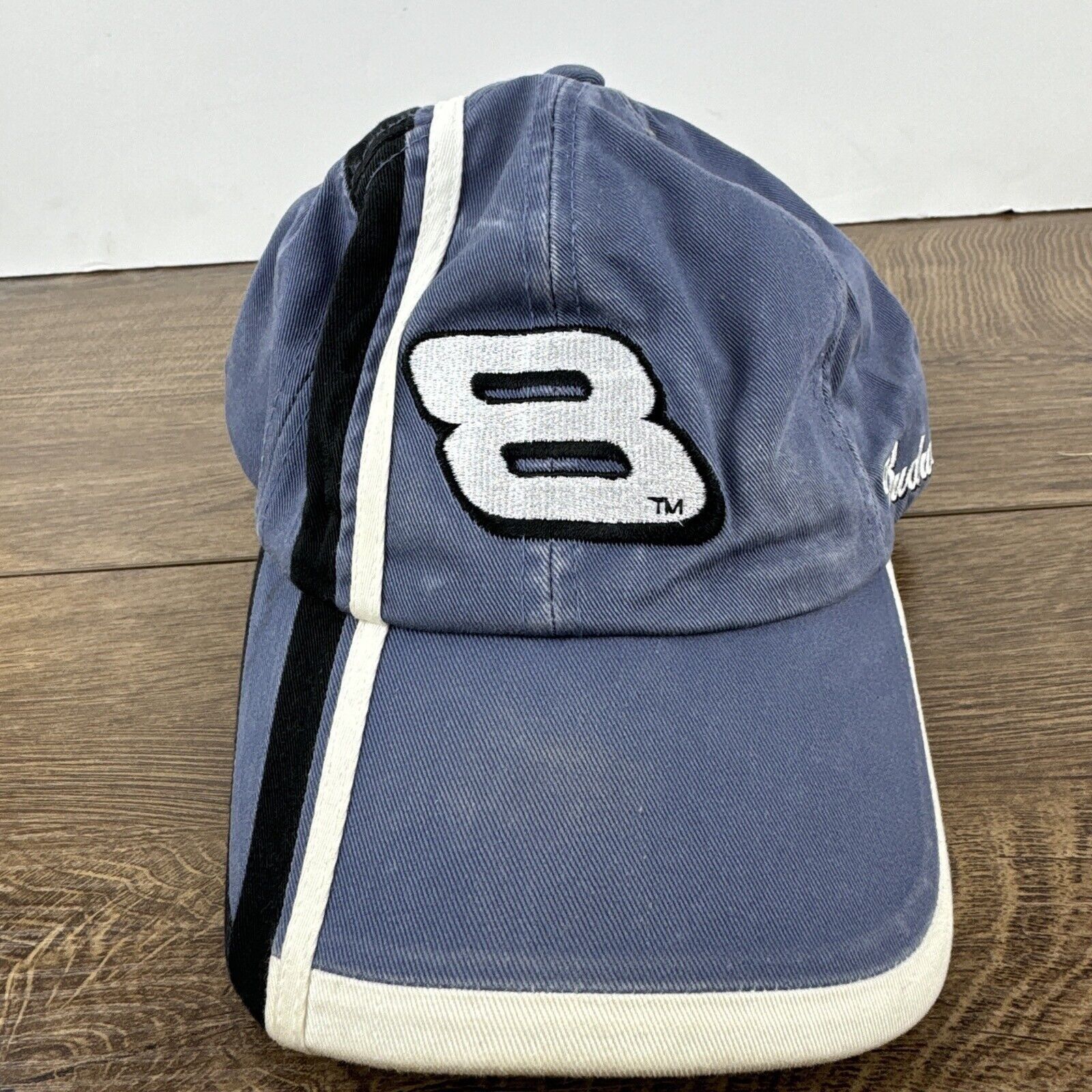 Other Dale JR 8 Hat Dale Earnhardt Junior Gray Hat Adjustable Adul Size ONE SIZE - 4 Thumbnail