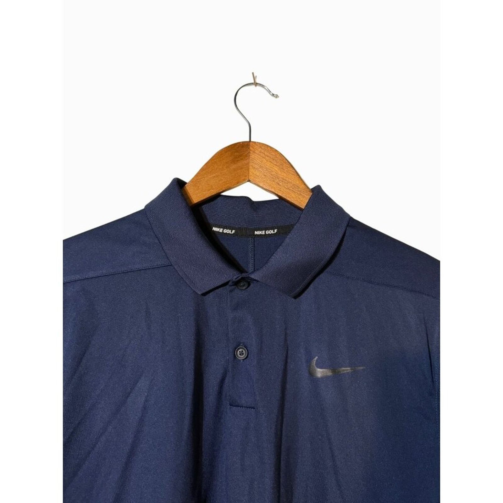 Nike Nike Golf Dri-Fit Polo Shirt Navy Performance Large Size US L / EU 52-54 / 3 - 4 Thumbnail