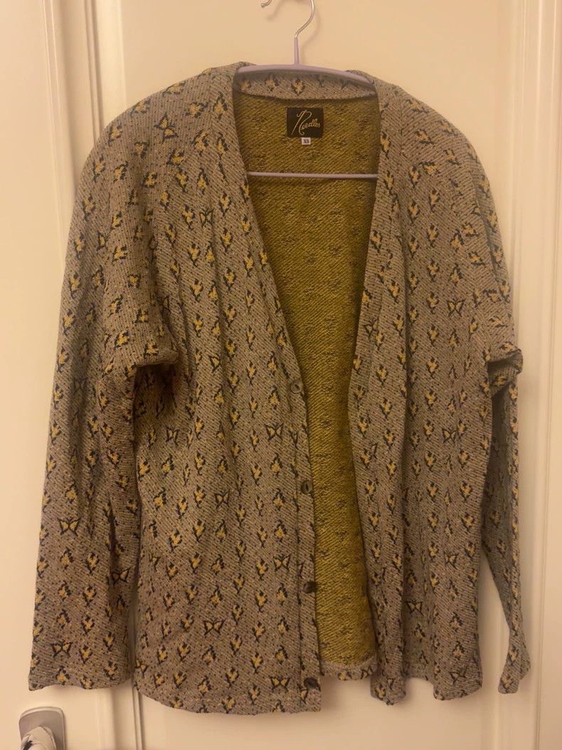 Needles Needles Yellow Butterfly Cardigan - dmc Size US XS / EU 42 / 0 - 1 Thumbnail