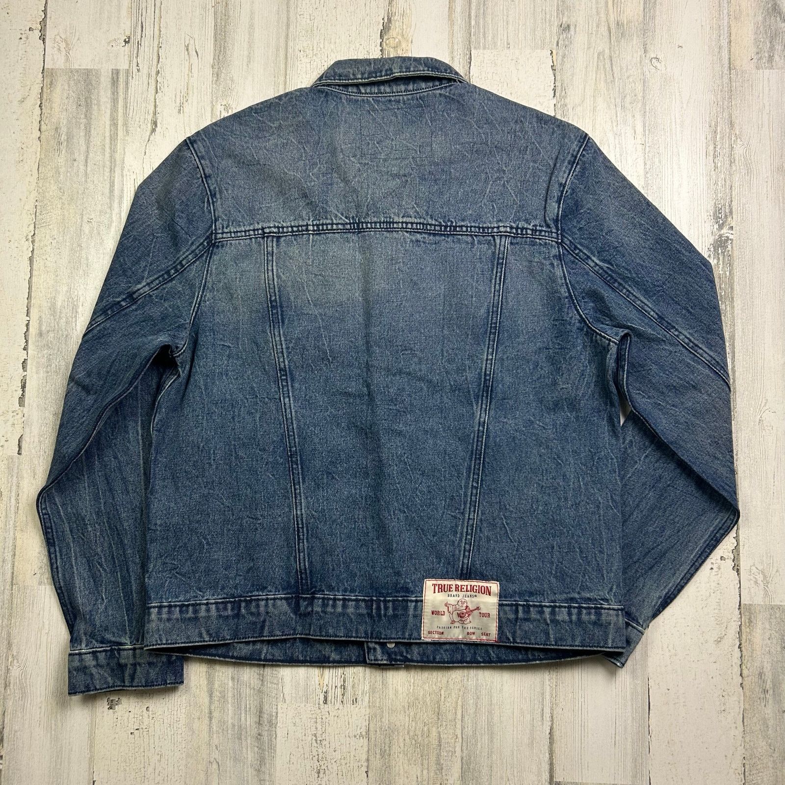 True Religion True Religion Jesse Denim Trucker Jacket Size M / US 6-8 / IT 42-44 - 5 Thumbnail