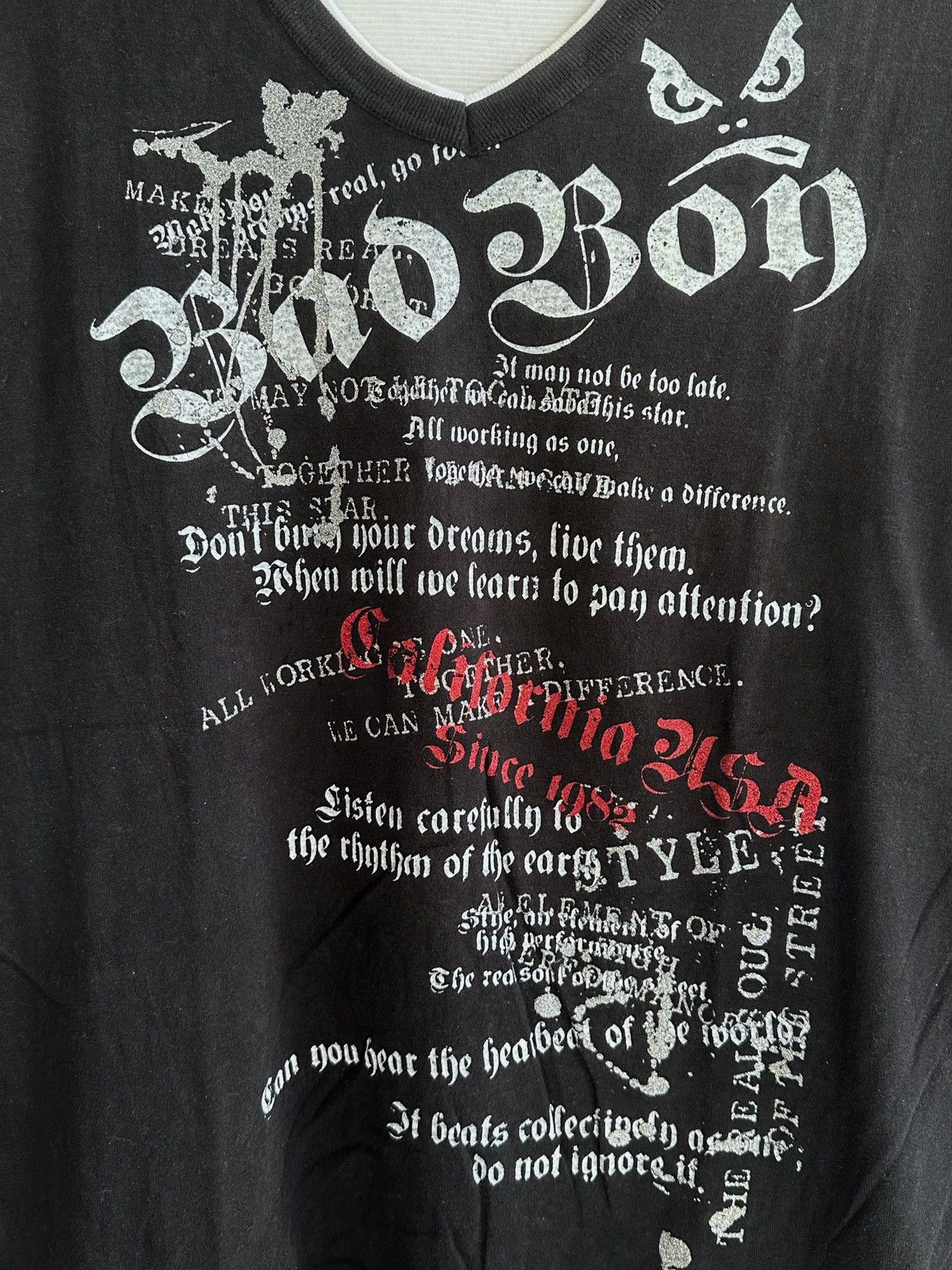 Hysteric Glamour Japanese-Poem Badboy ifsixwasnine Lgb Style Size US L / EU 52-54 / 3 - 3 Thumbnail