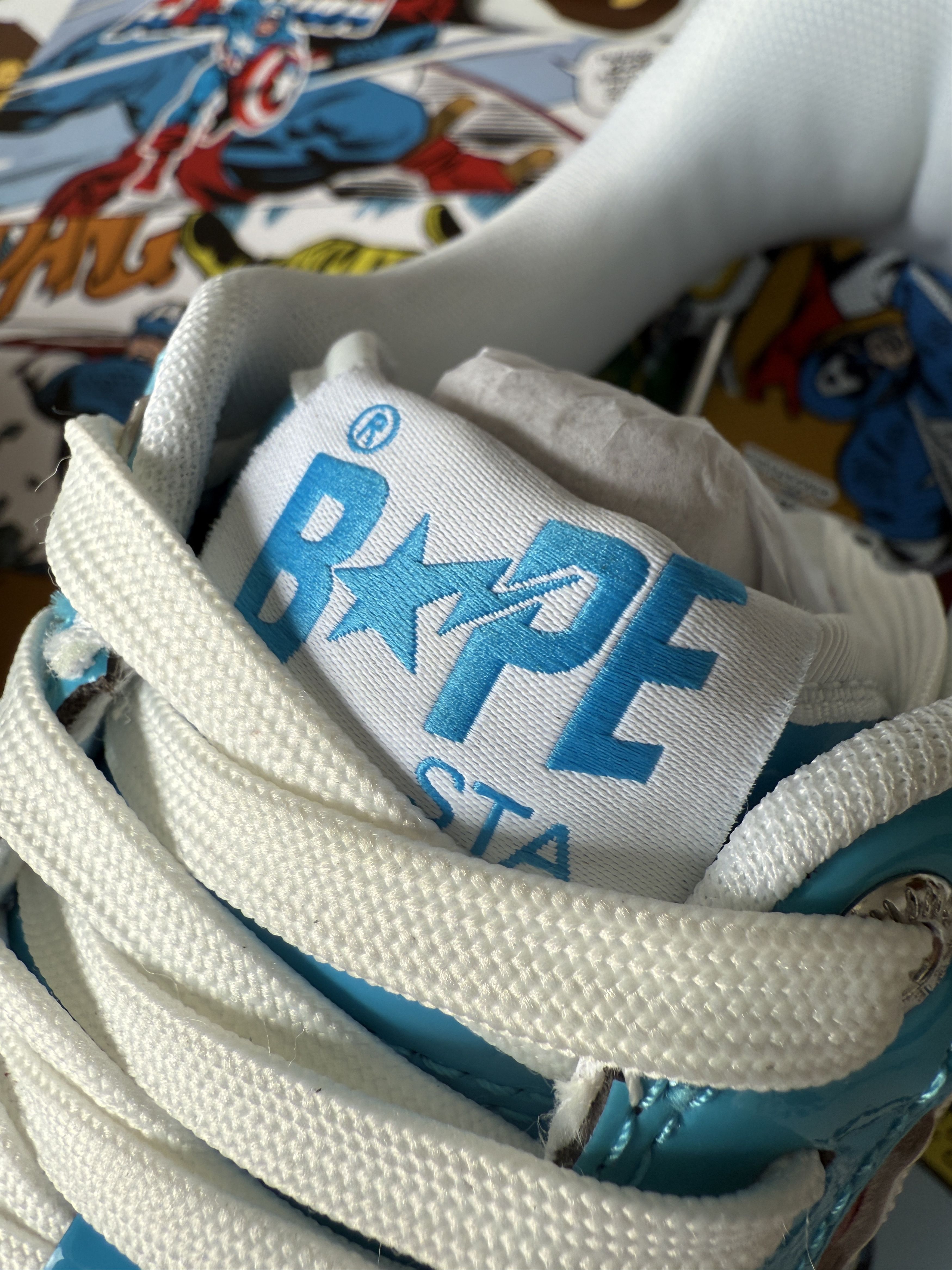 Bape MARVEL BAPE STA CAPTAIN AMERICA Size US 8.5 / EU 41-42 - 9 Thumbnail