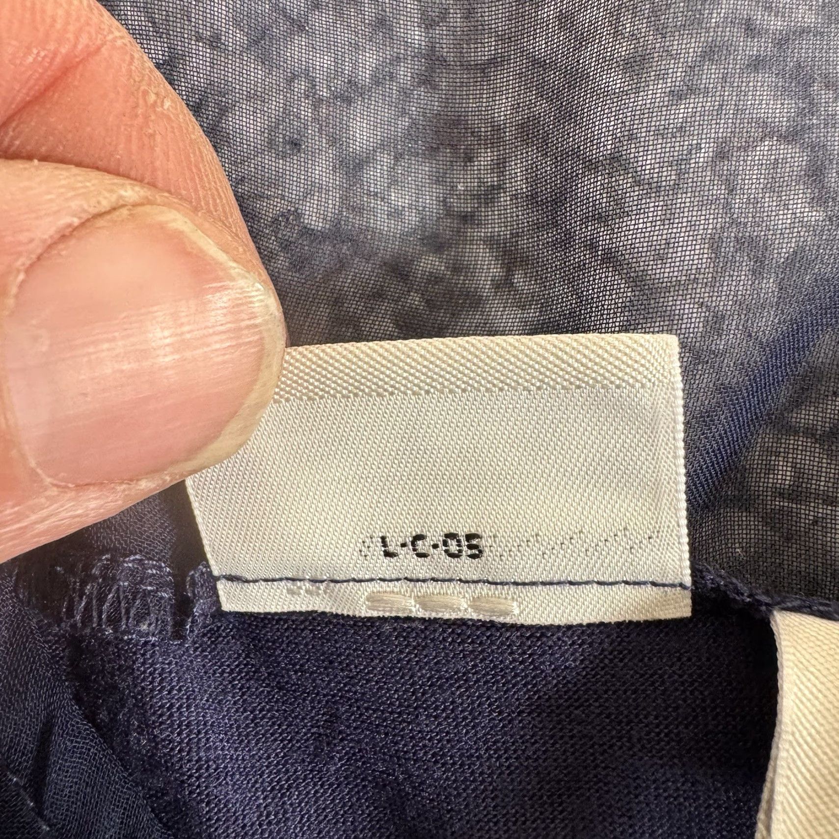 Vintage Cato Tank Top L Office Layering Romantic Chiffon Sheer Yoke and Hem Blue Polyester Rayon Vest/Top Women Tank Slim Regular Size L / US 10 / IT 46 - 6 Thumbnail