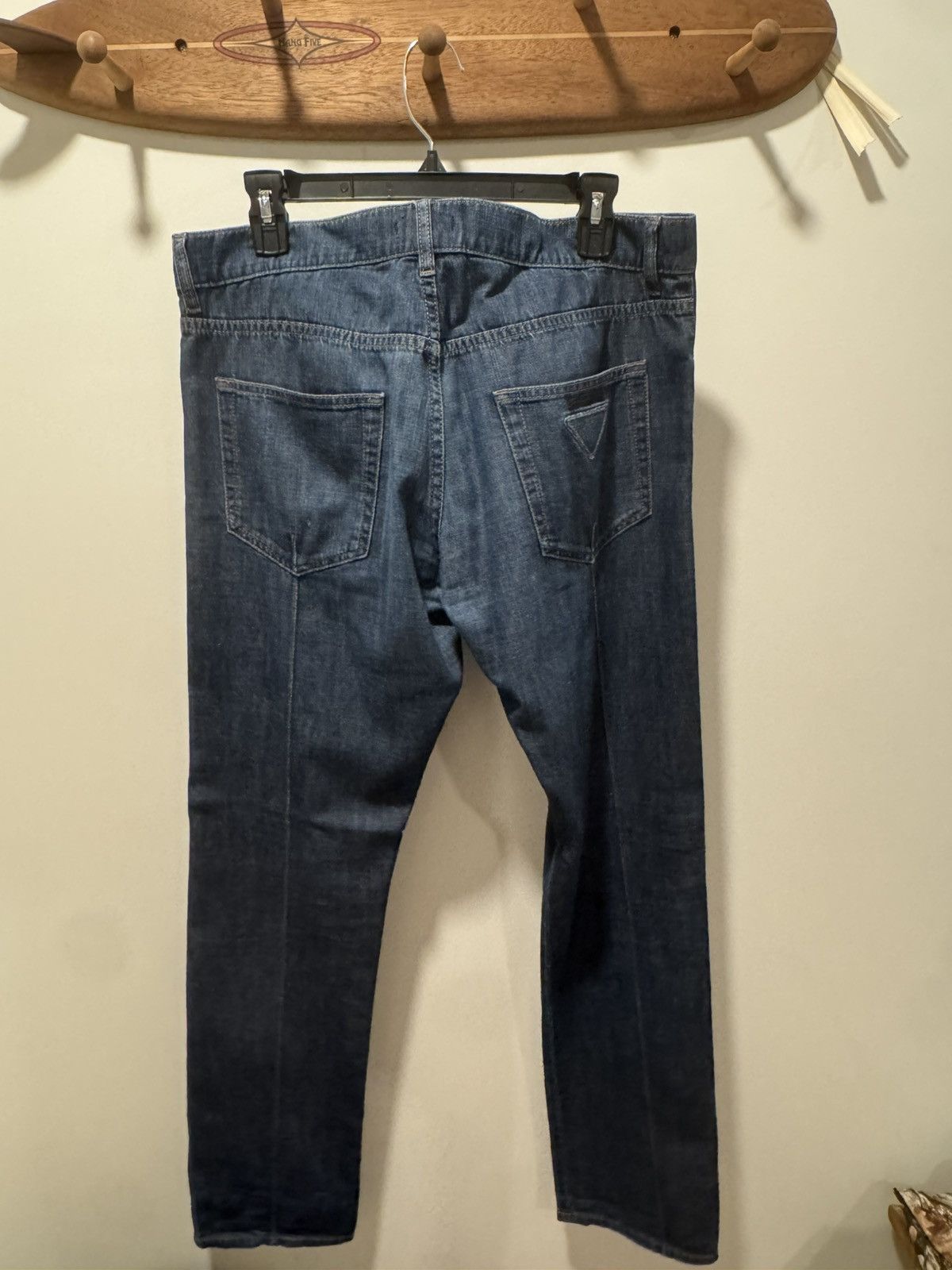 Prada Prada ss19 selvedge denim jeans Size US 34 / EU 50 - 2 Thumbnail