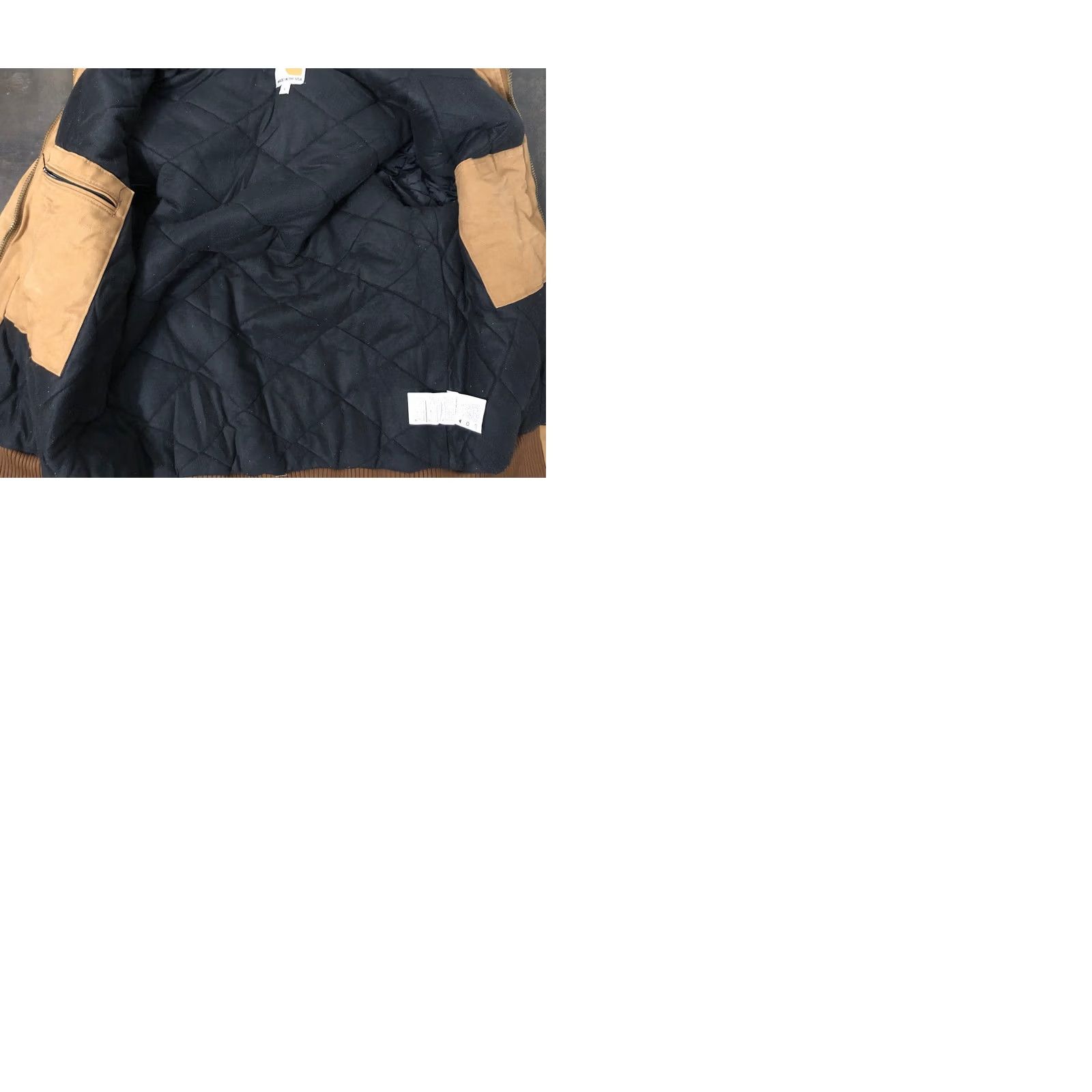 Carhartt VINTAGE Carhartt J140 Hooded Jacket Mens Small Brown Lined Work Coat USA 90s Size US S / EU 44-46 / 1 - 12 Thumbnail