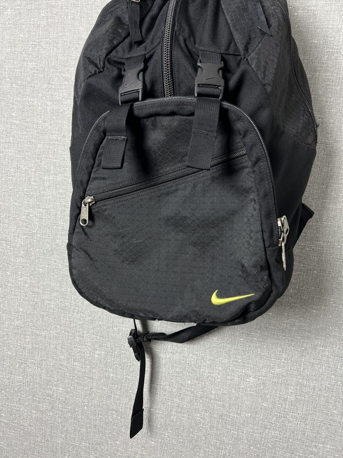Nike Nike Technical Beetle Style Black / Lime Swoosh Backpack Size ONE SIZE - 3 Thumbnail