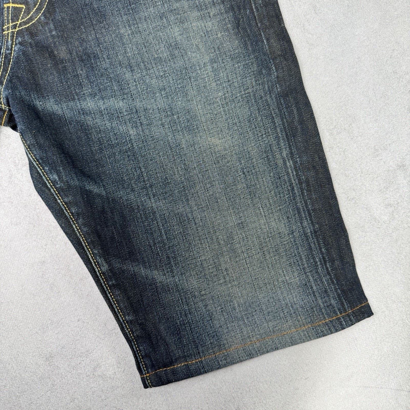 Ed Hardy Ed Hardy Big Logo Men Shorts Denim Jeans Y2K Size 31 Size US 31 - 7 Thumbnail