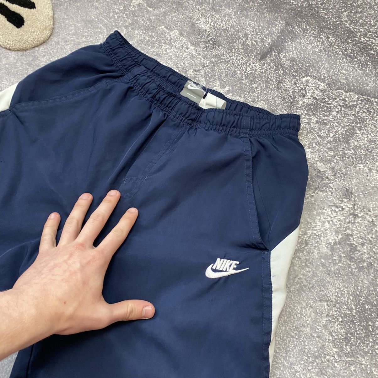 Vintage Vintage Nike Just Do It swoosh 00’s drill y2k shorts Size US 32 / EU 48 - 4 Thumbnail