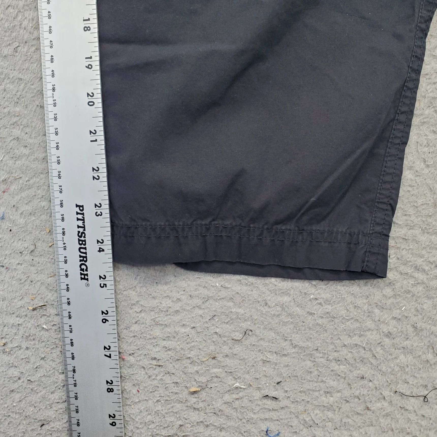 Vintage London Jeans London Jean Capri Pants Women's 16 Black Flat Front Pockets Relaxed Fit Capris Womens Size 16 Black Capri Pants Size 38" / US 16 / IT 52 - 4 Thumbnail