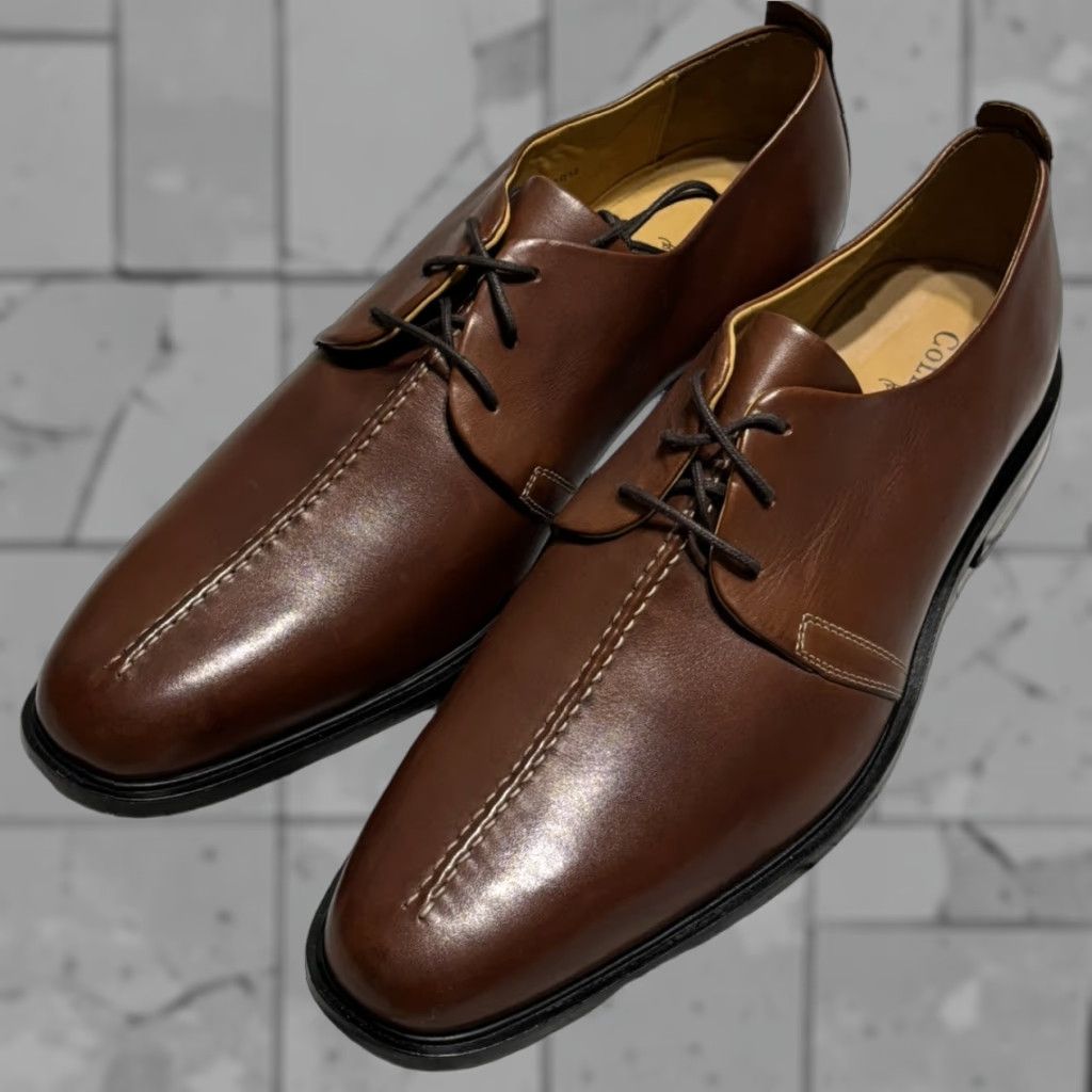 Cole Haan Beckett Ii Brown Leather Oxford Dress Shoes Us Size 13 M Mens