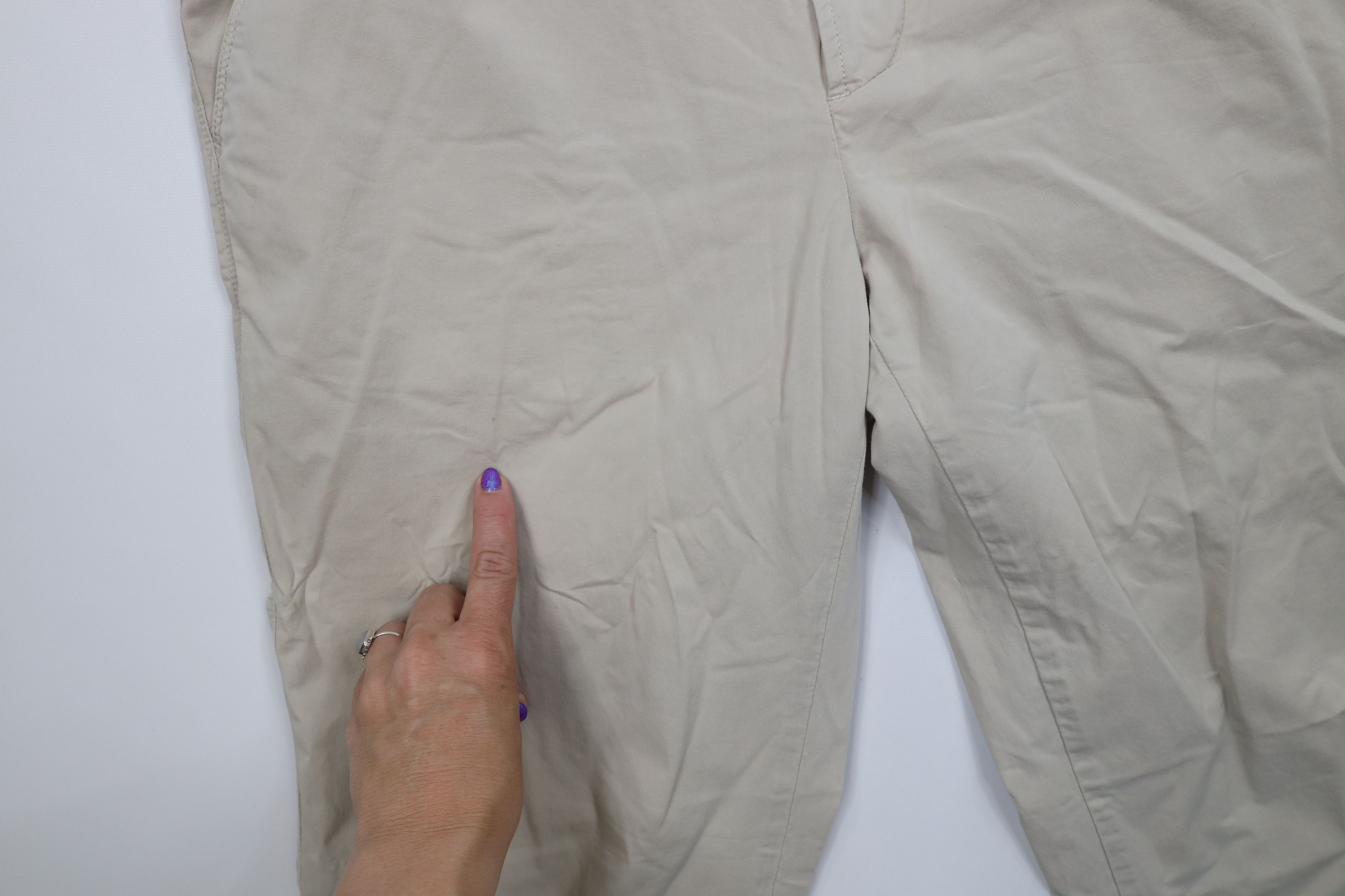 Tommy Bahama Vintage Tommy Bahama Stretch Wide Leg Chino Pants Beige Size US 36 / EU 52 - 5 Thumbnail