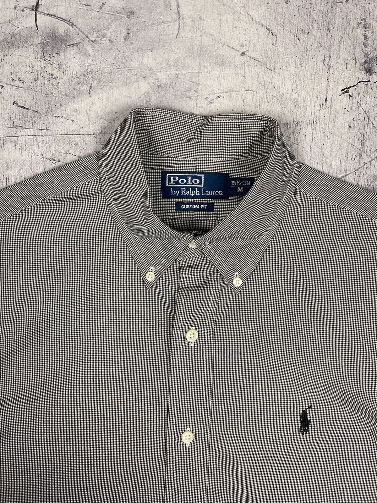 Polo Ralph Lauren × Ralph Lauren × Vintage Vintage Polo Ralph Lauren Basic Checkered Button Up Shirt Size US M / EU 48-50 / 2 - 6 Thumbnail