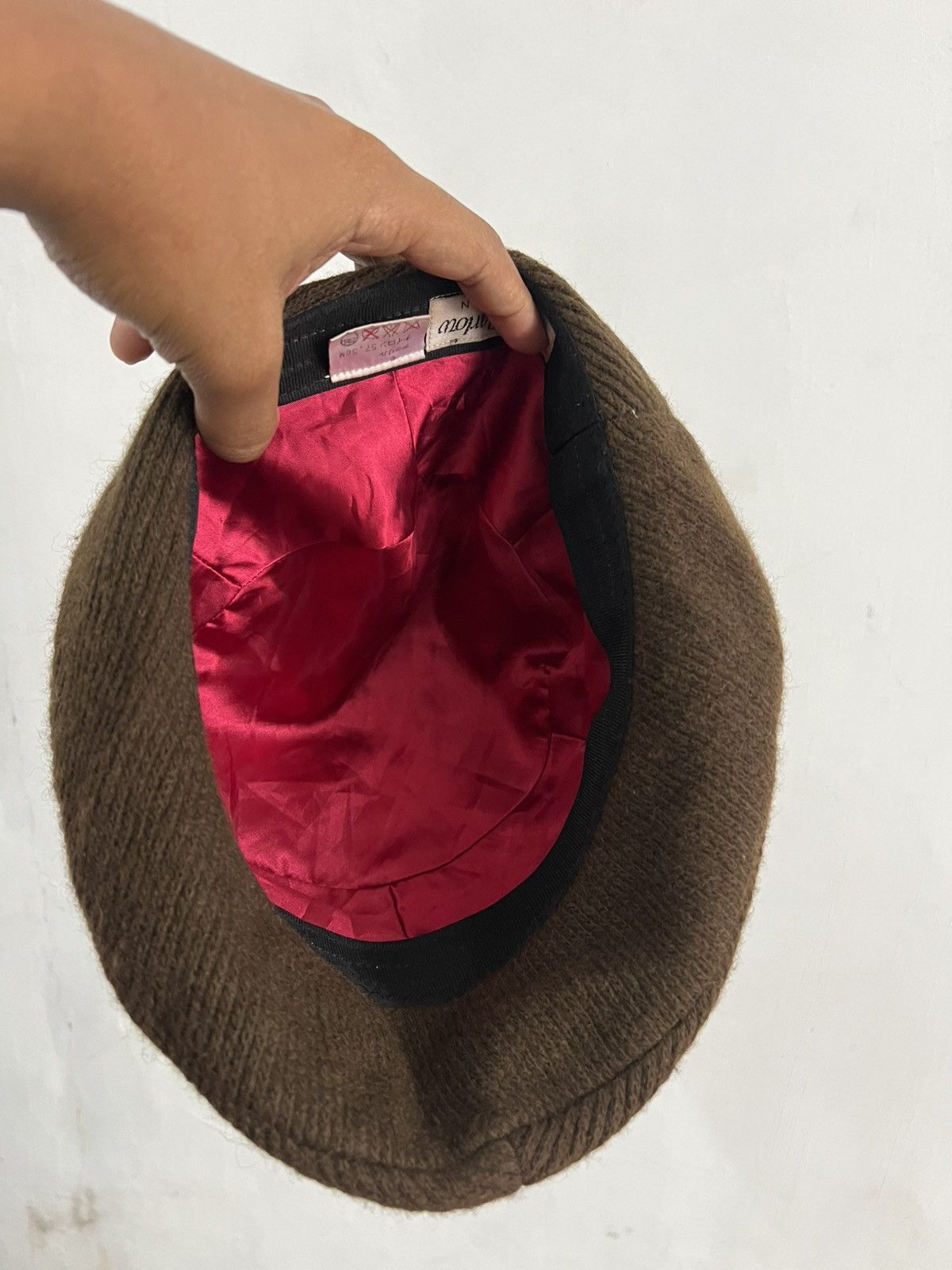 Japanese Brand Lucy Barlow London Wool Retro Hat Size ONE SIZE - 7 Thumbnail