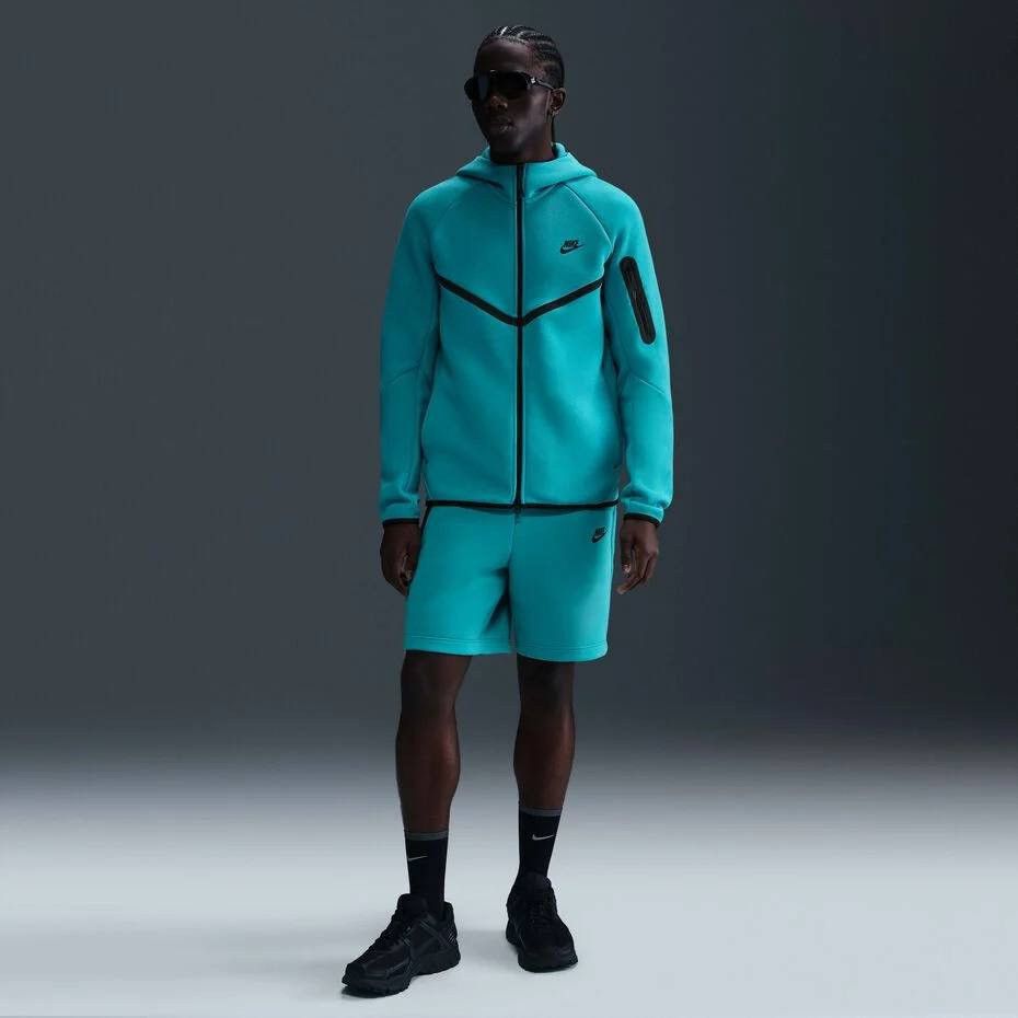 Nikeテックティファニーブルーmaho Nike Nike tech fleece drill zip hoodie rare tiffany color XL,XXL