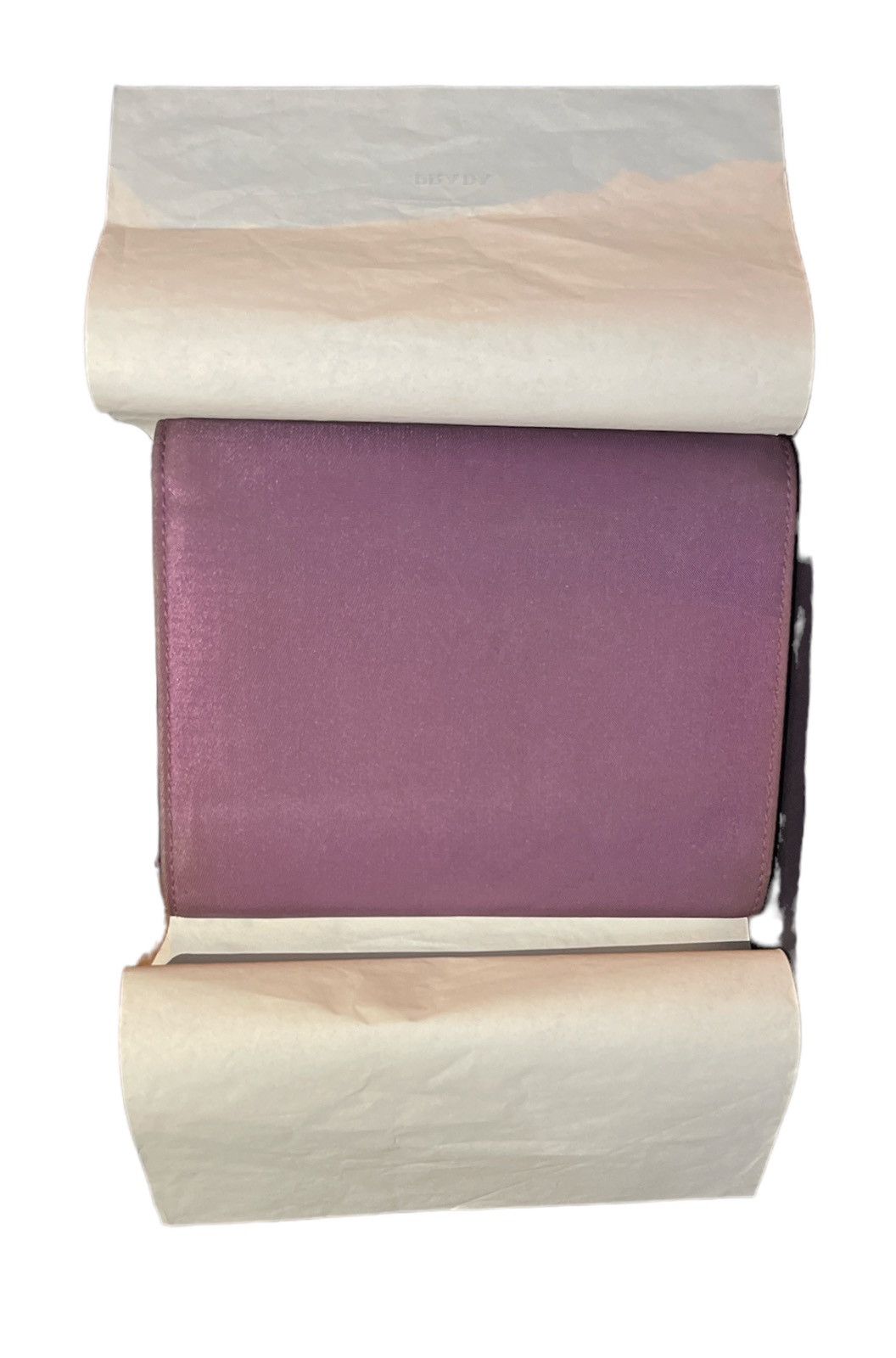 PRADA TESSUTO PORTAFOGLIO PURSE WALLET PURPLE MADE IN ITALY