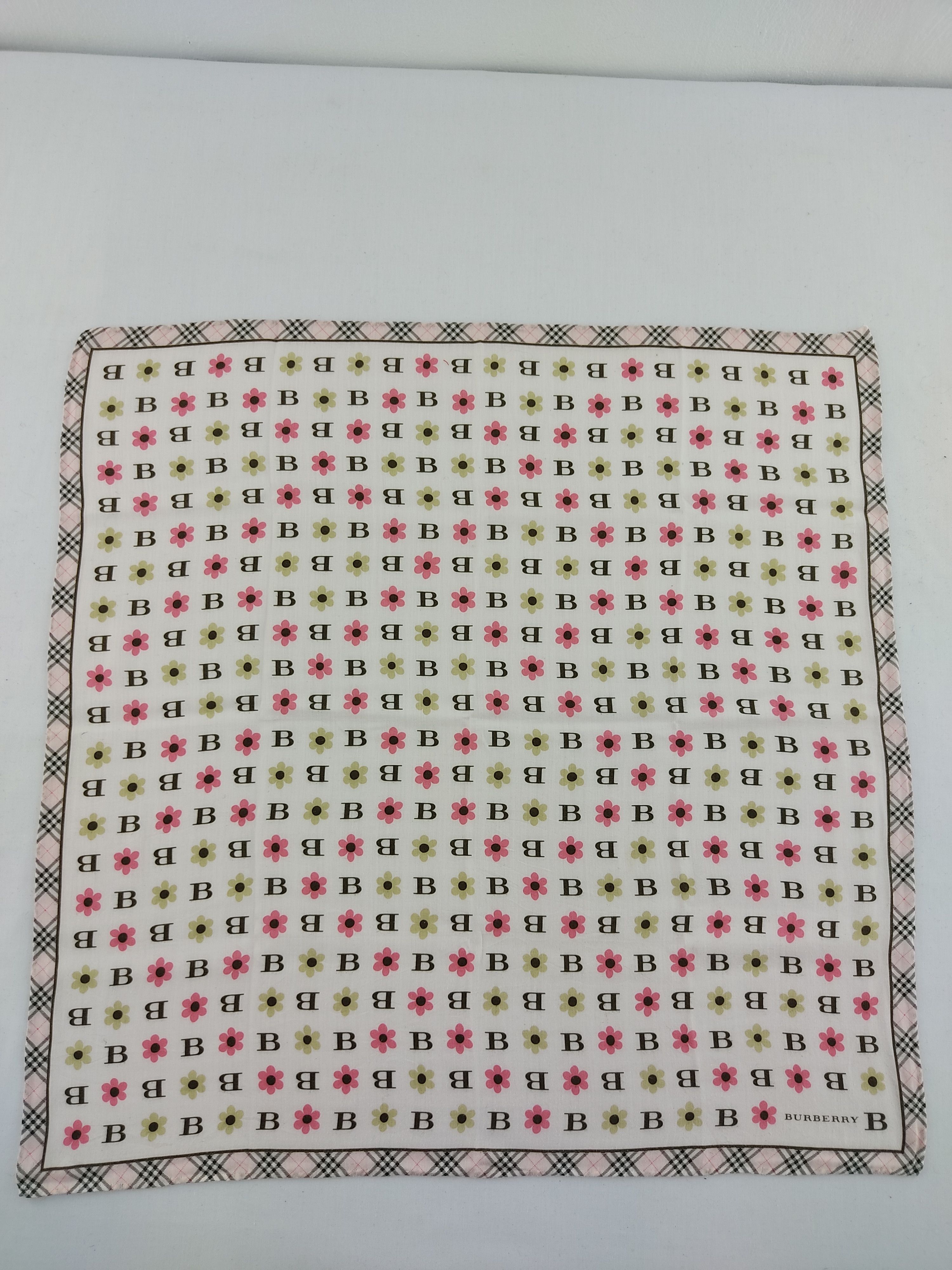 Burberry × Vintage Burberry Handkerchief / Neckwear / Bandana Size ONE SIZE - 3 Thumbnail