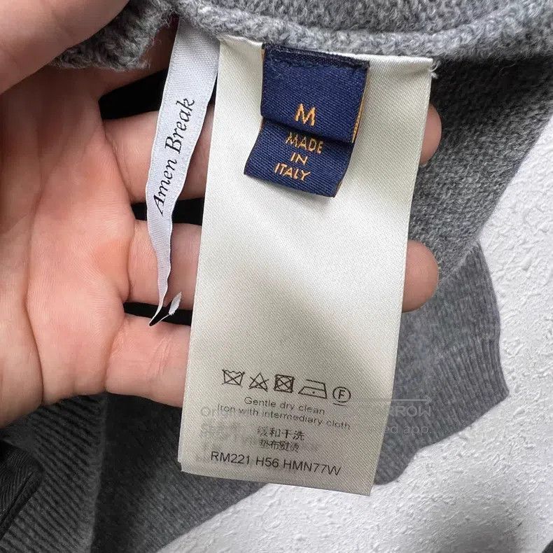 Louis Vuitton Louis Vuitton Mountain Tiger Cashmere Knitted LOGO Long-Sl Size US M / EU 48-50 / 2 - 4 Thumbnail